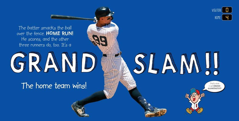 My First Book of Baseball (Board Book)