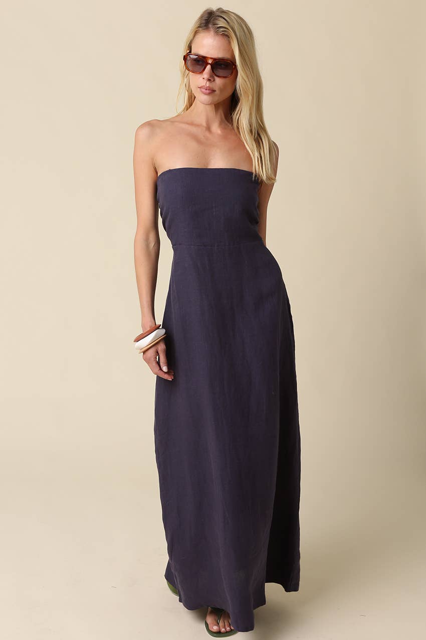 Irise Linen Maxi Dress