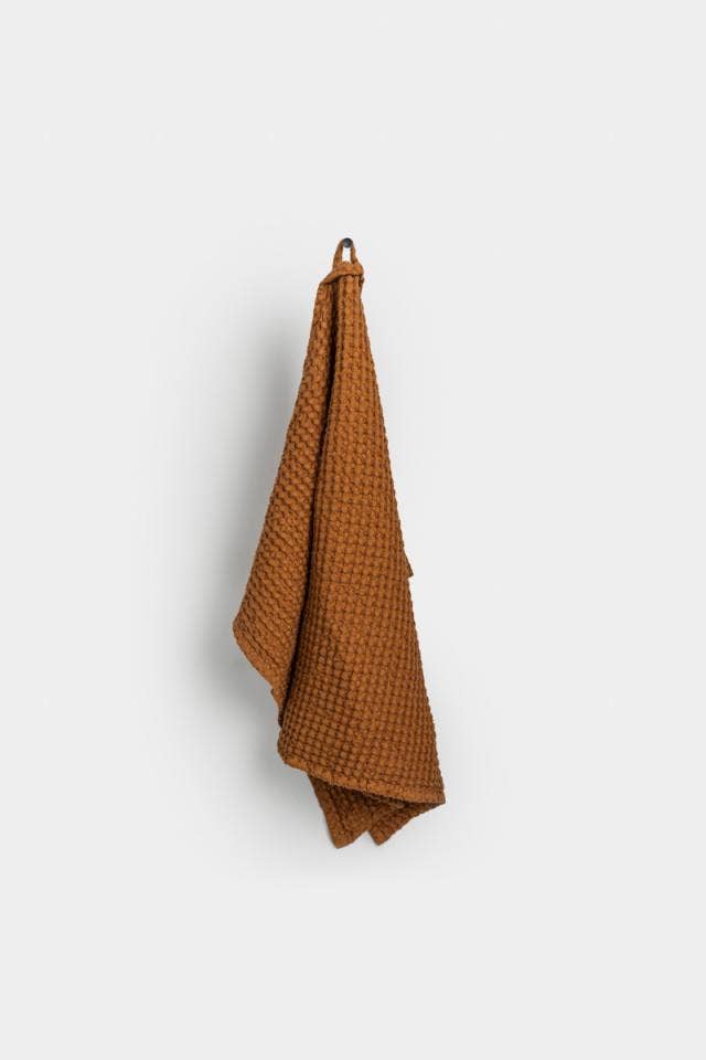Waffle hand towel
