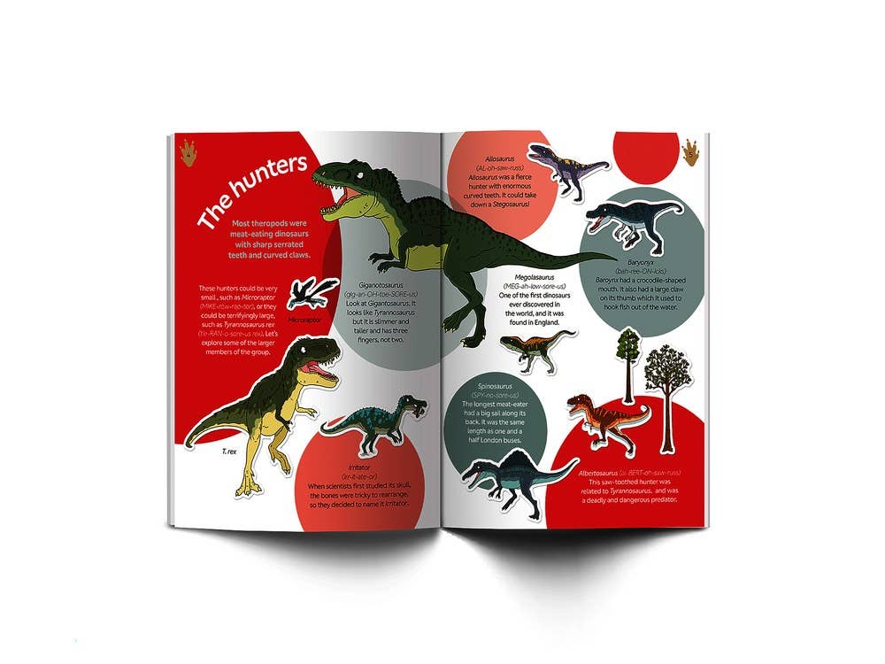 Dinosaur Sticker Book