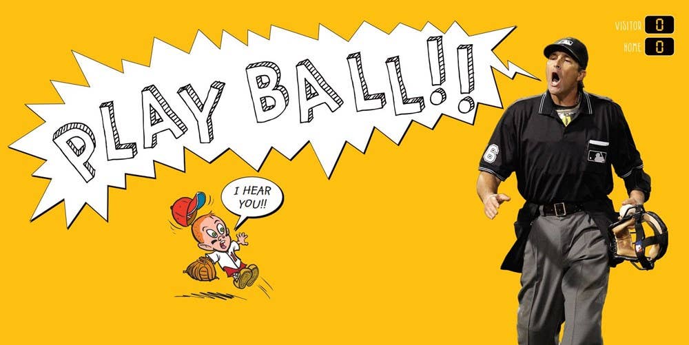 My First Book of Baseball (Board Book)