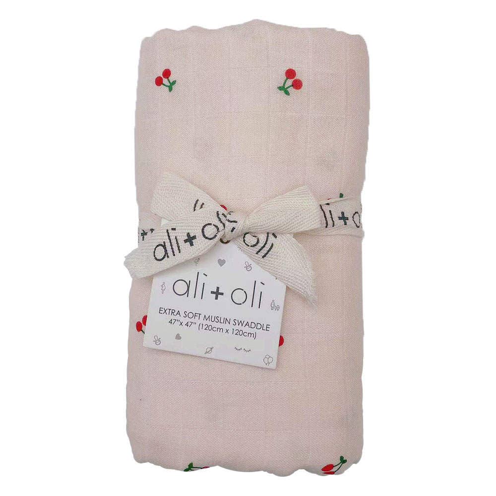 Bamboo Muslin Swaddle Blanket