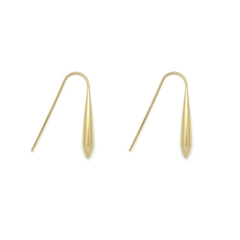 Mini Gold Drop Earrings - E4-258