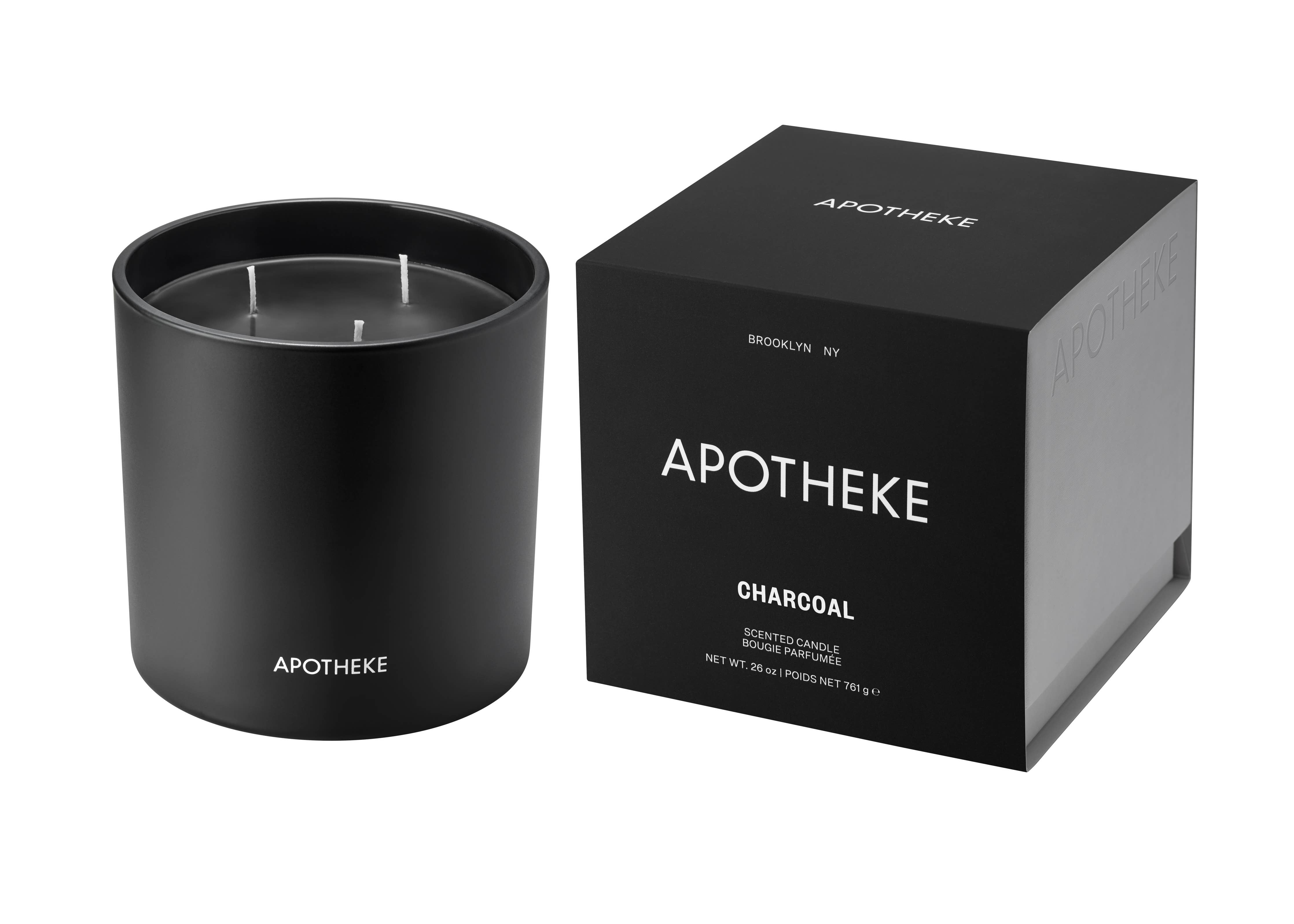 Charcoal 3-Wick Candle