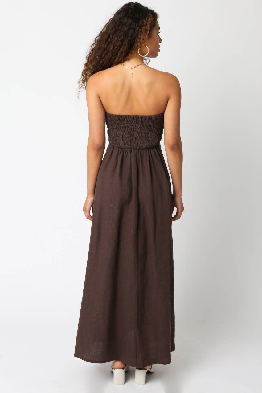 Irise Linen Maxi Dress