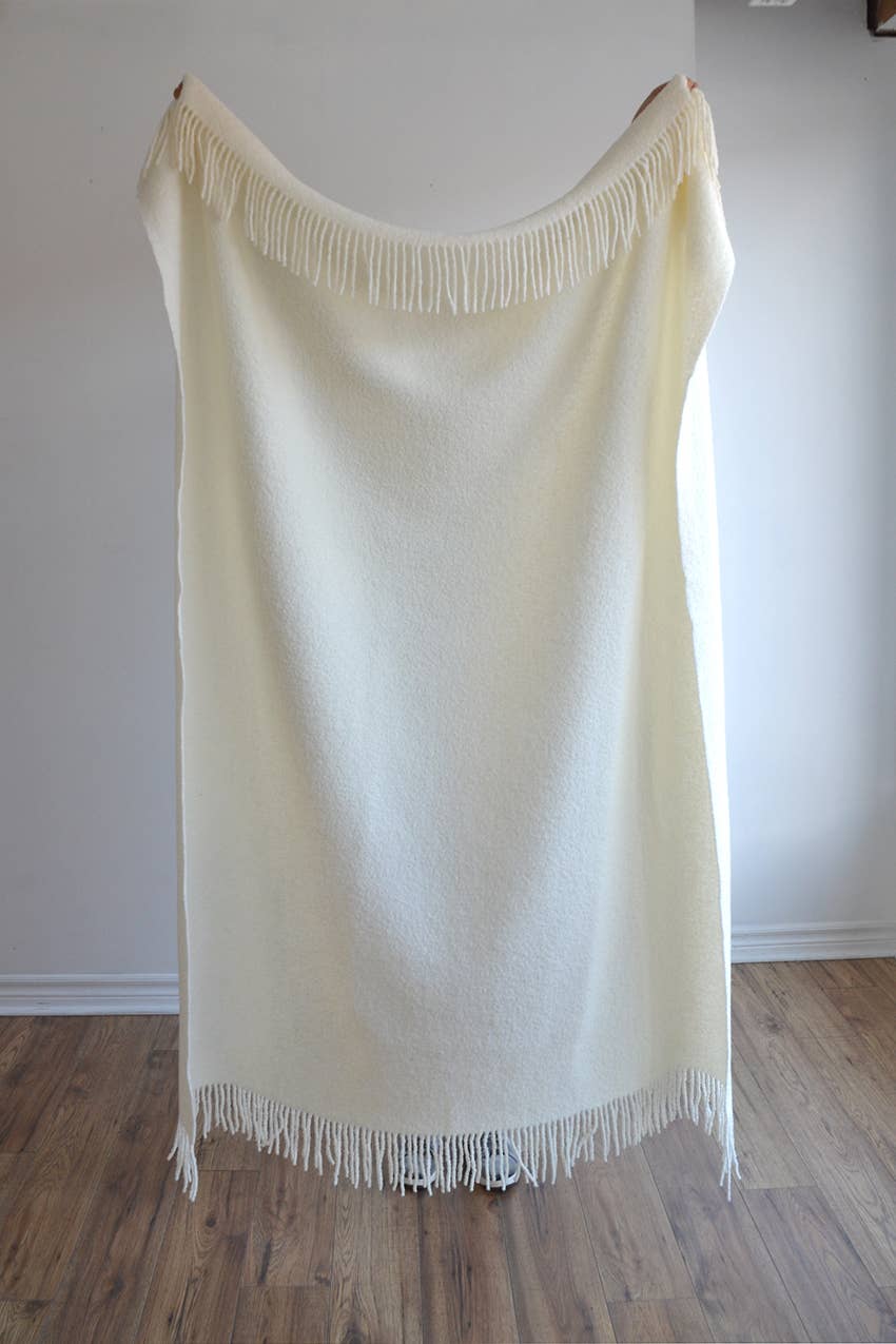 Baldwin Wool Boucle Throw