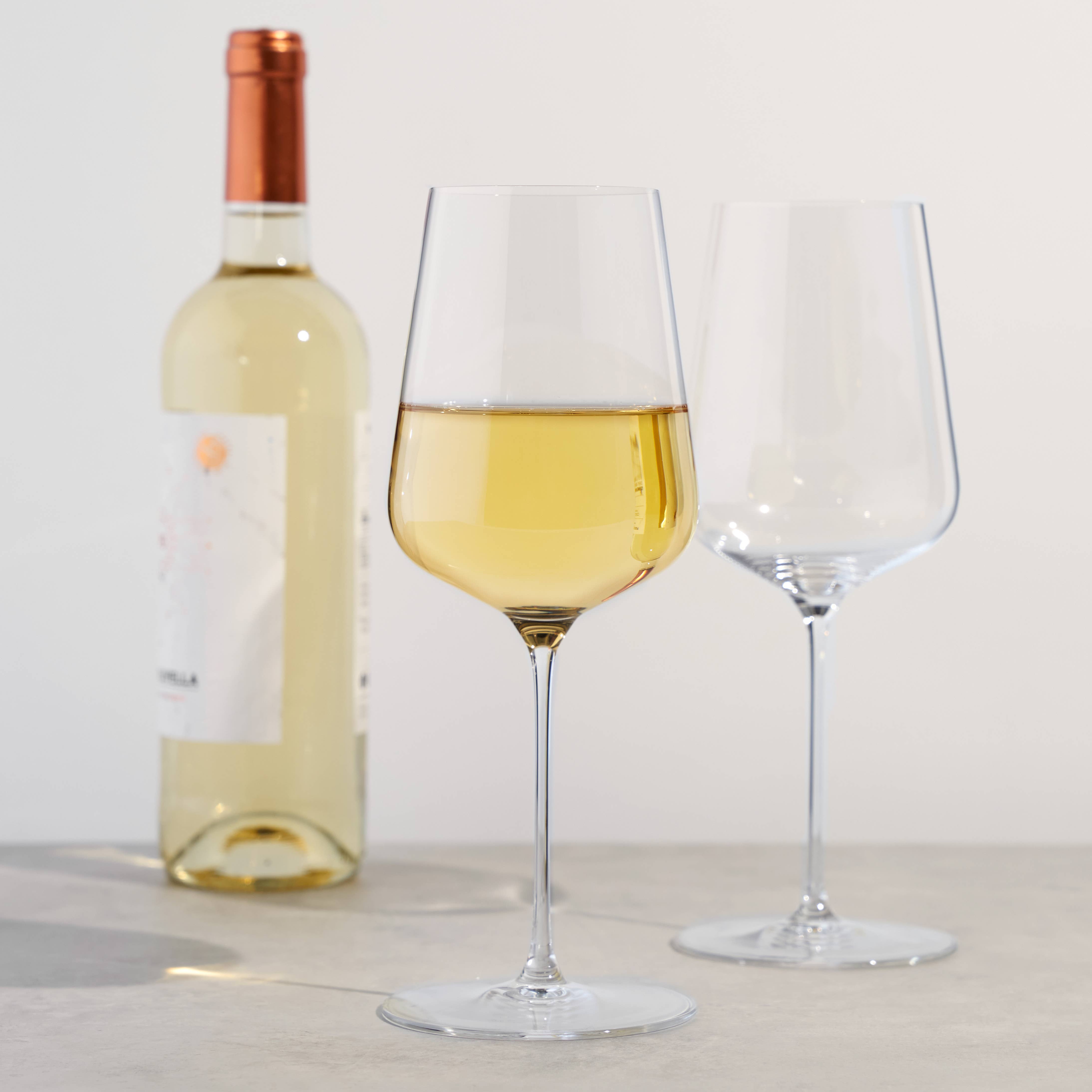 Crystal Universal Wine Glasses - Set of 2
