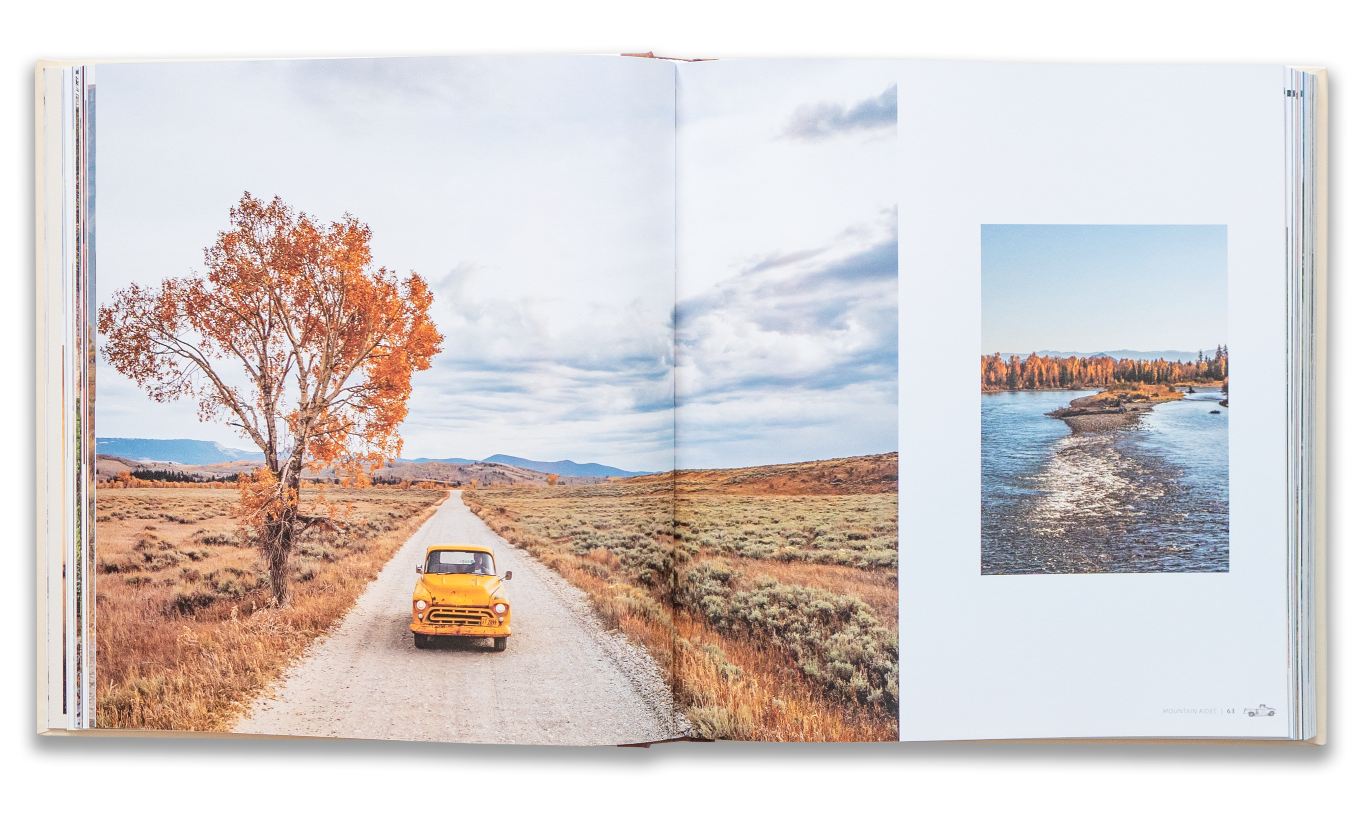 Coffee table book Mountain Rides