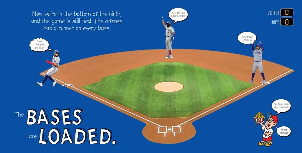 My First Book of Baseball (Board Book)