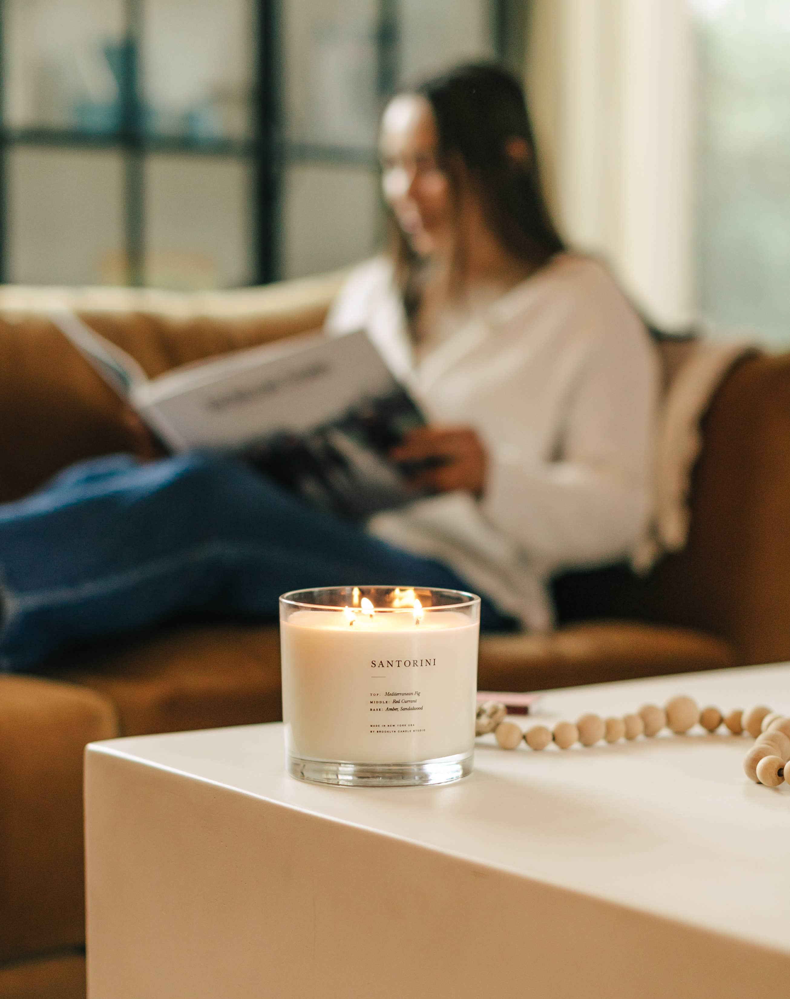 Santorini XL 3-Wick Candle