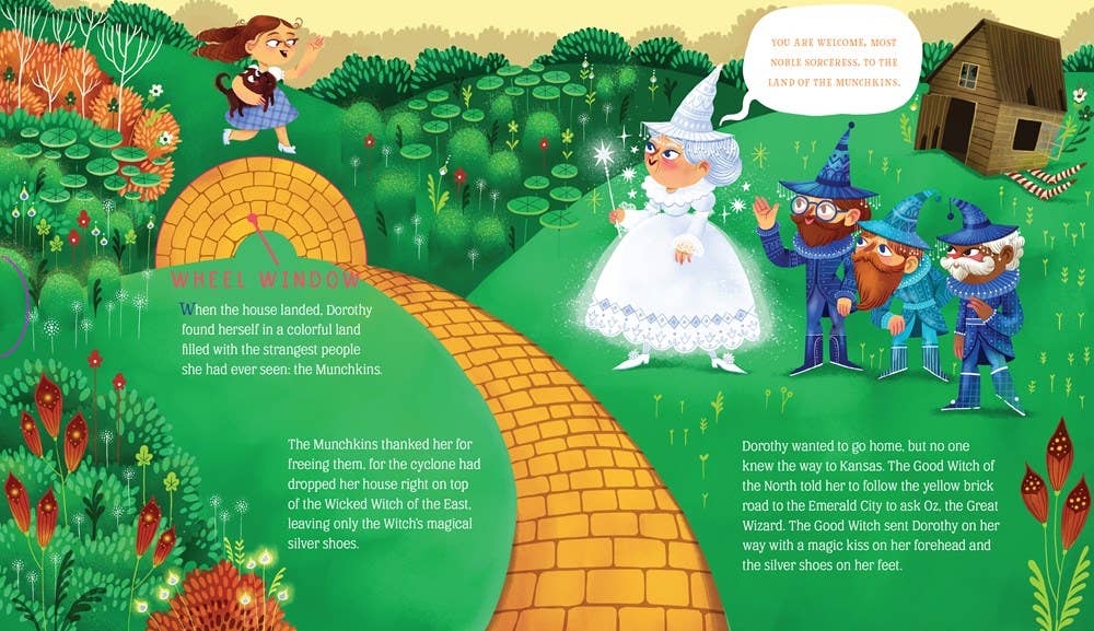 Activity board book: The Wonderful Wizard of Oz