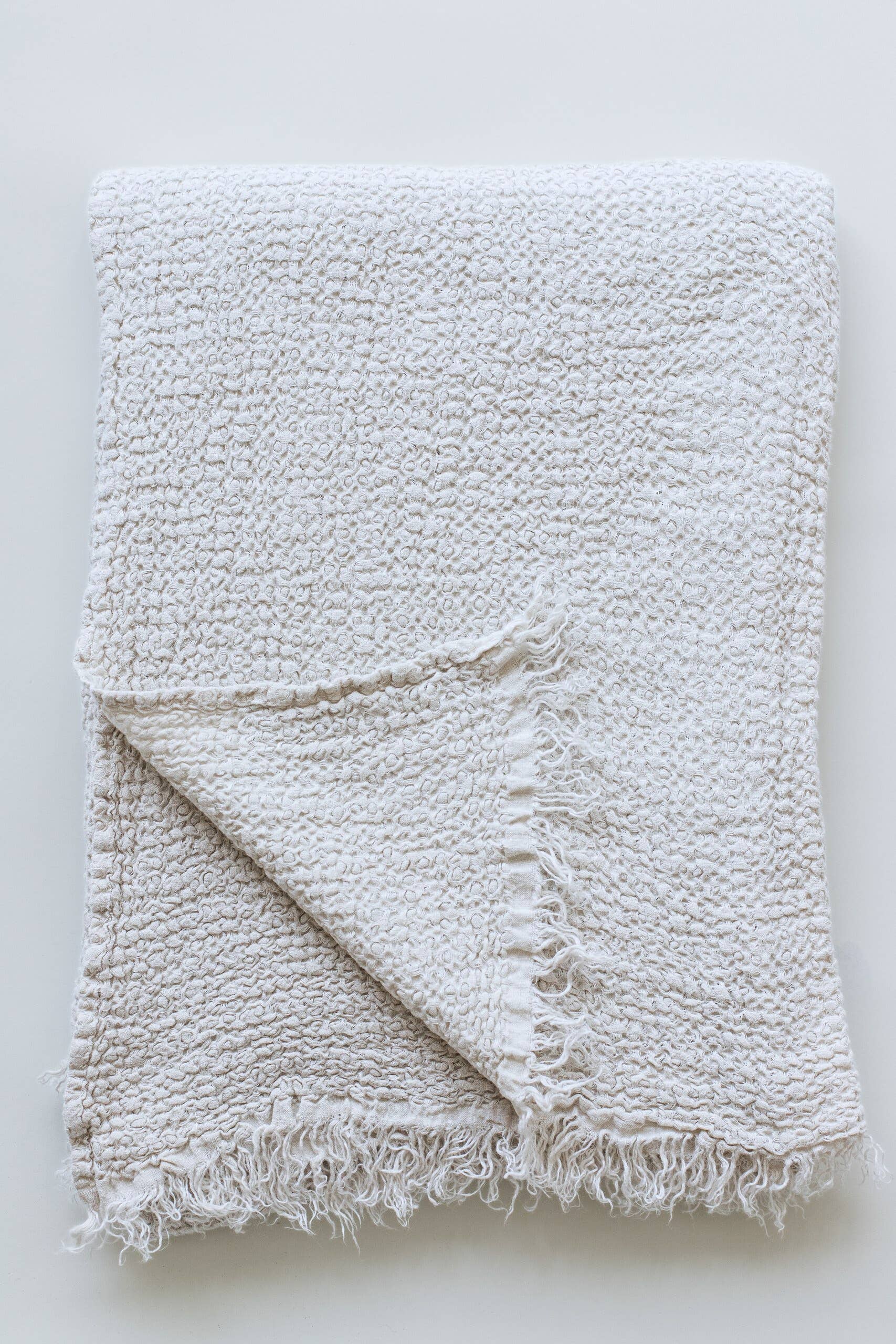 Nantucket Linen Throw - Available in 9 Colors