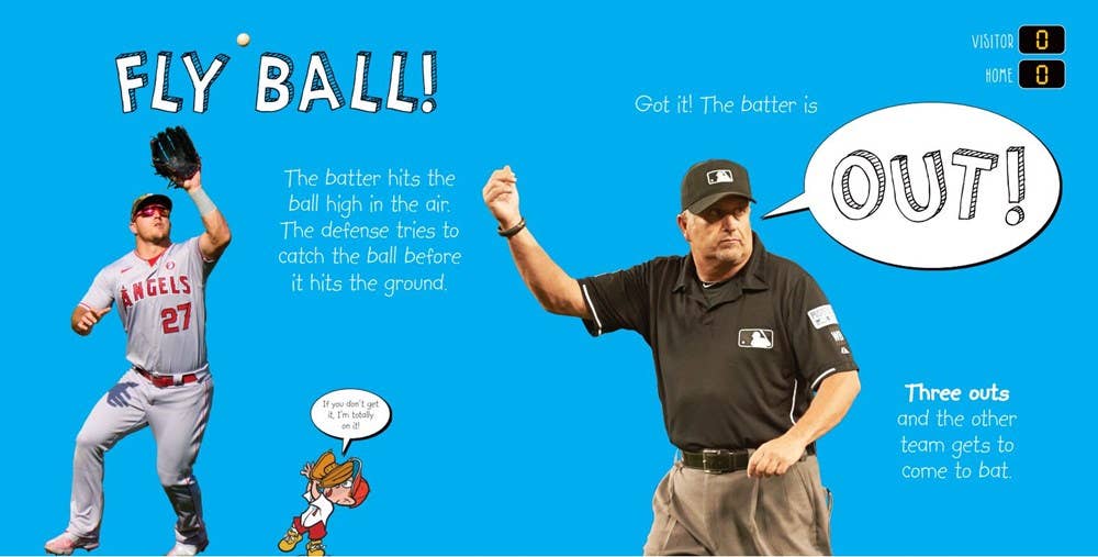 My First Book of Baseball (Board Book)