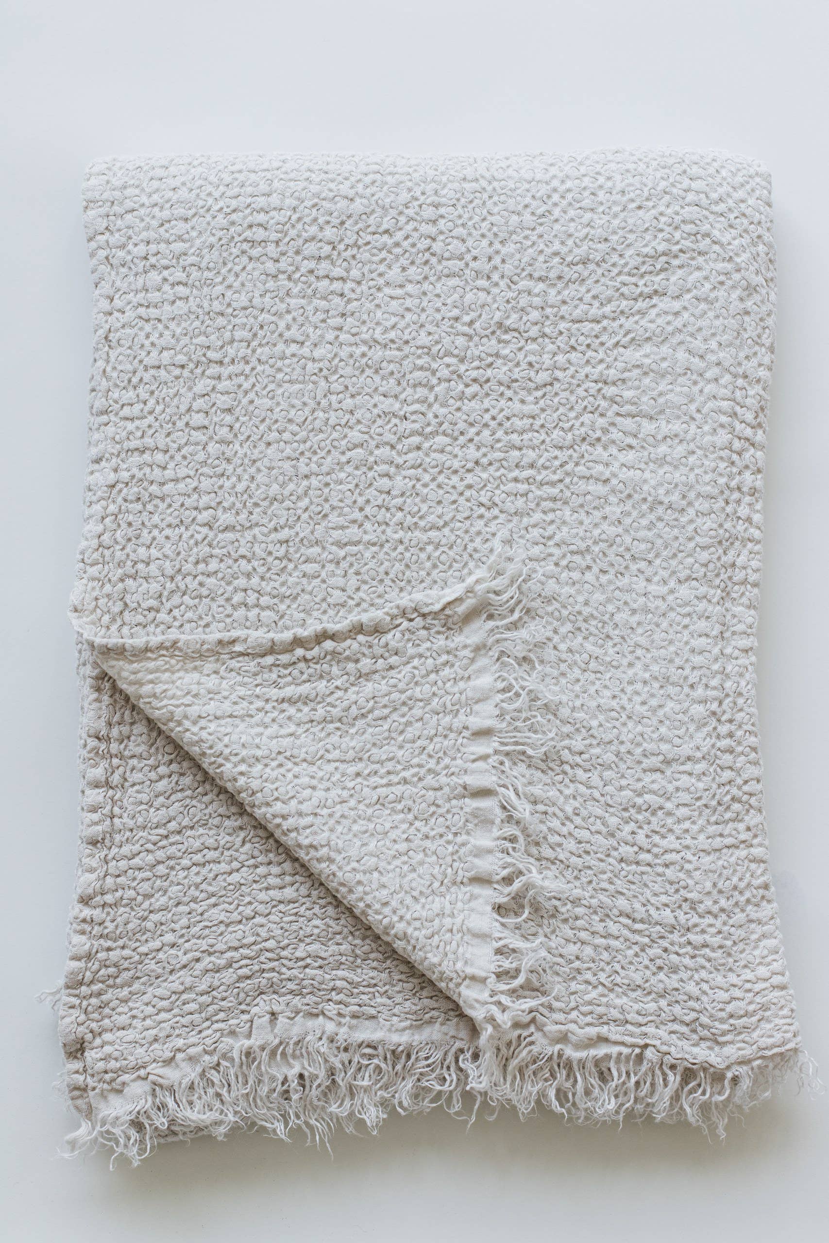 Nantucket Linen Throw - Available in 9 Colors