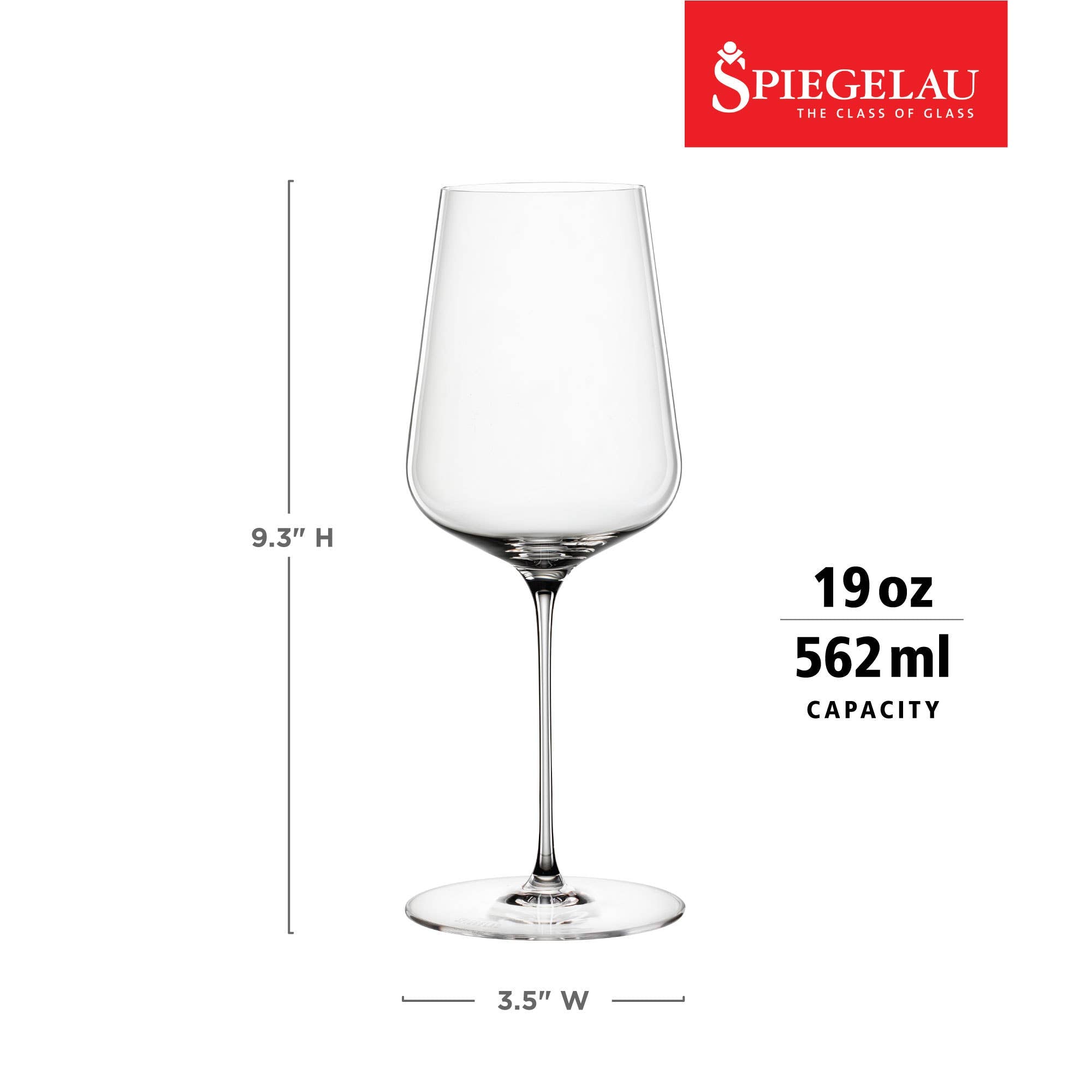 Crystal Universal Wine Glasses - Set of 2