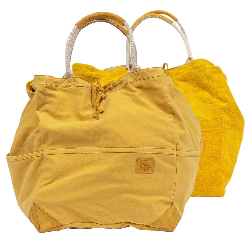 LARGE REVERSE TOTE BAG - TRAVELER'S BAG