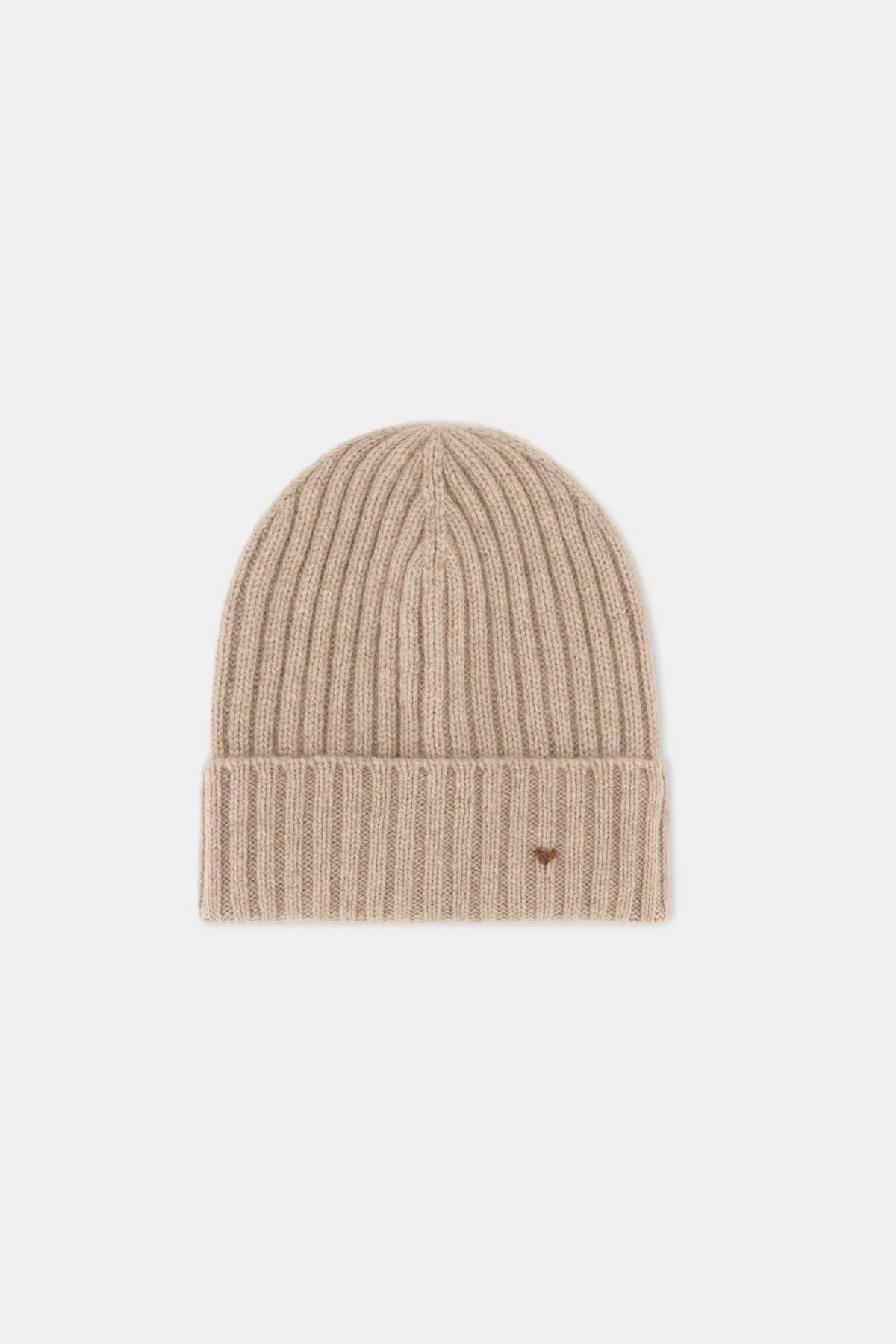 The Rib Beanie – Taupe