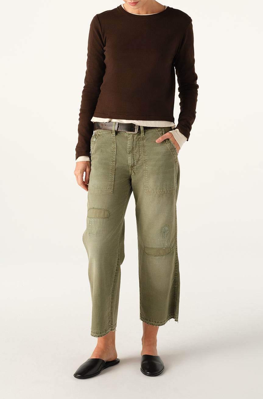 WFB270-1196D - EASY ARMY SLOUCH CROP