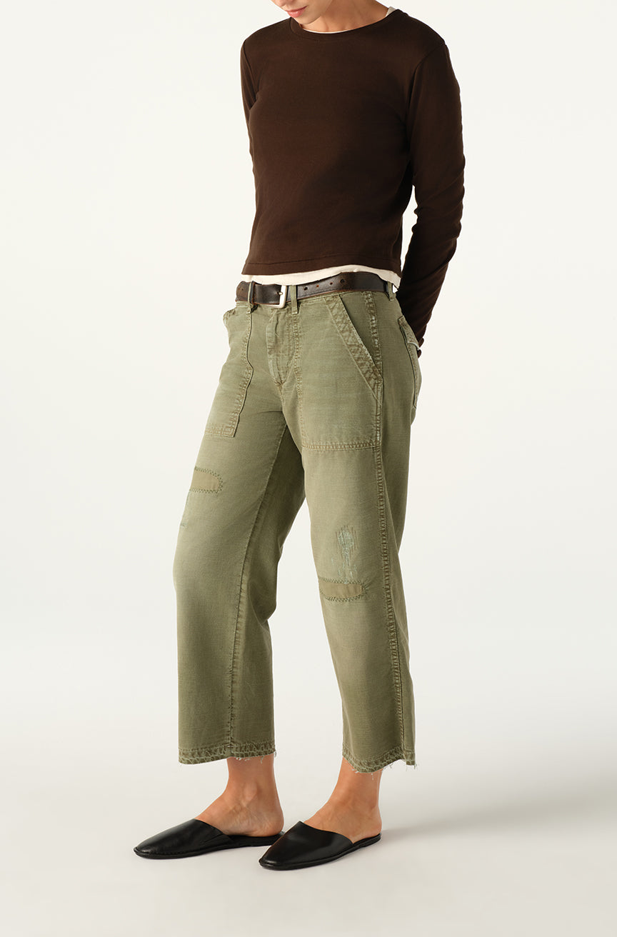 WFB270-1196D - EASY ARMY SLOUCH CROP