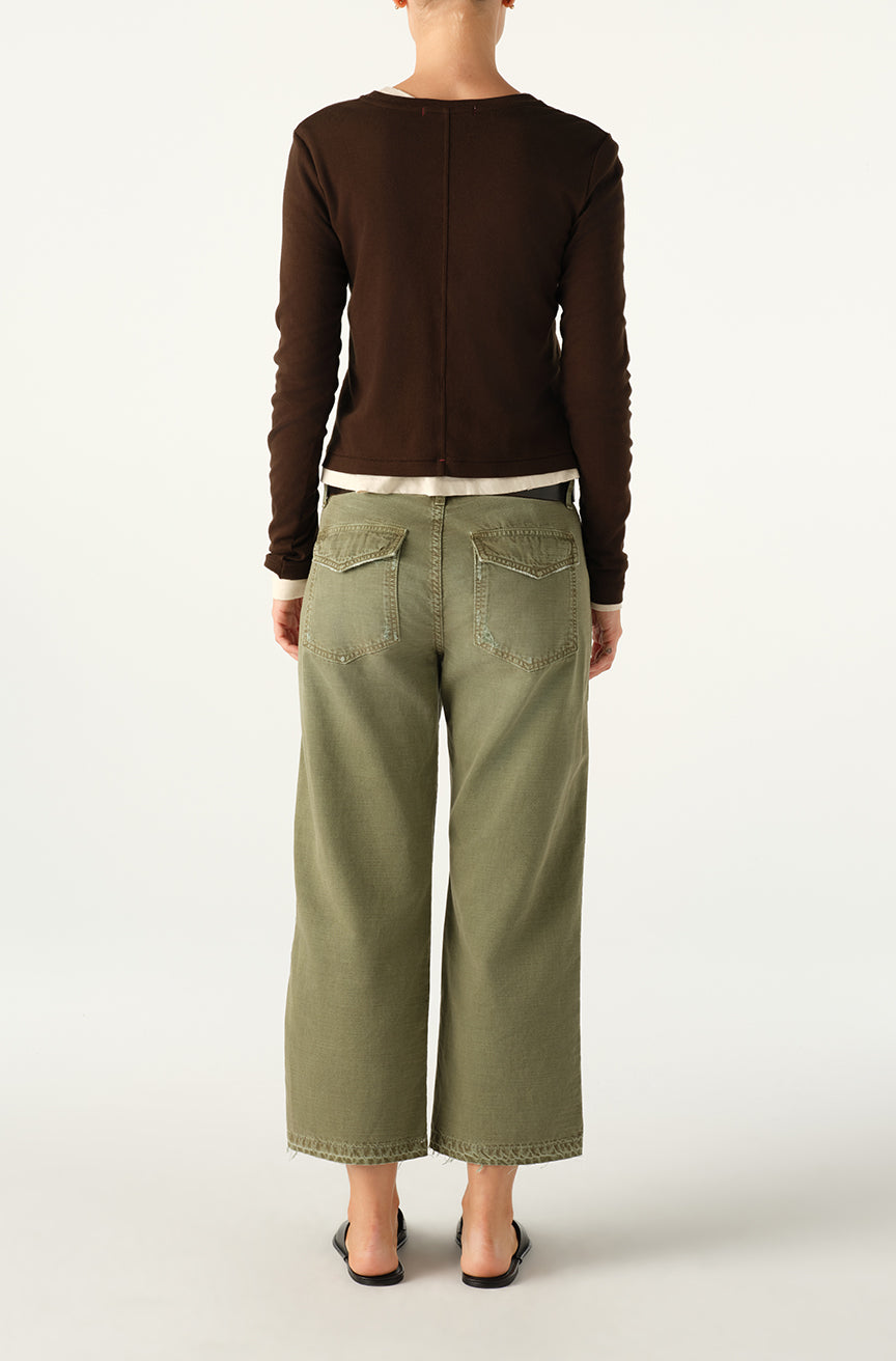 WFB270-1196D - EASY ARMY SLOUCH CROP