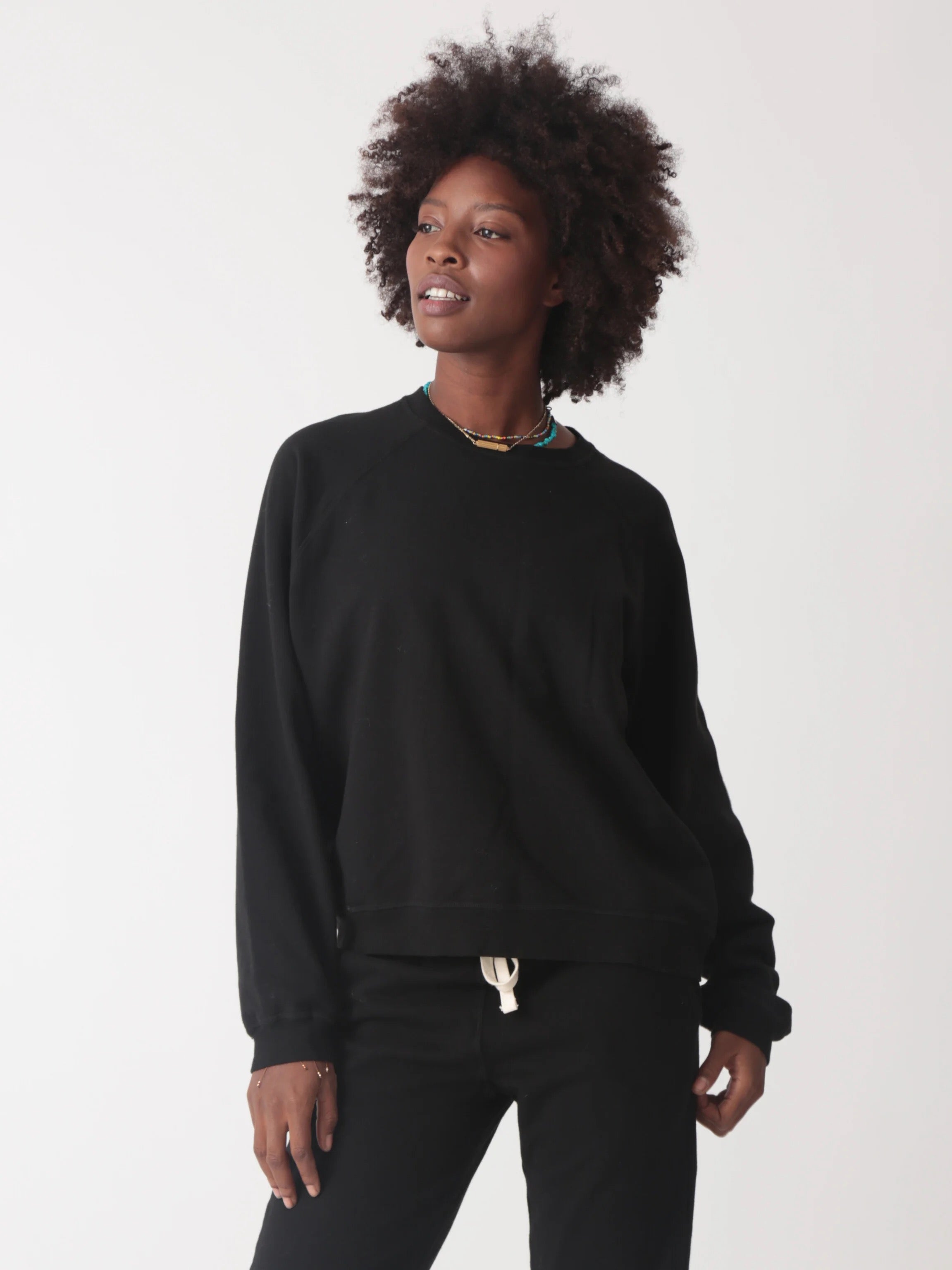 RONAN PULLOVER ONYX SWEATSHIRT