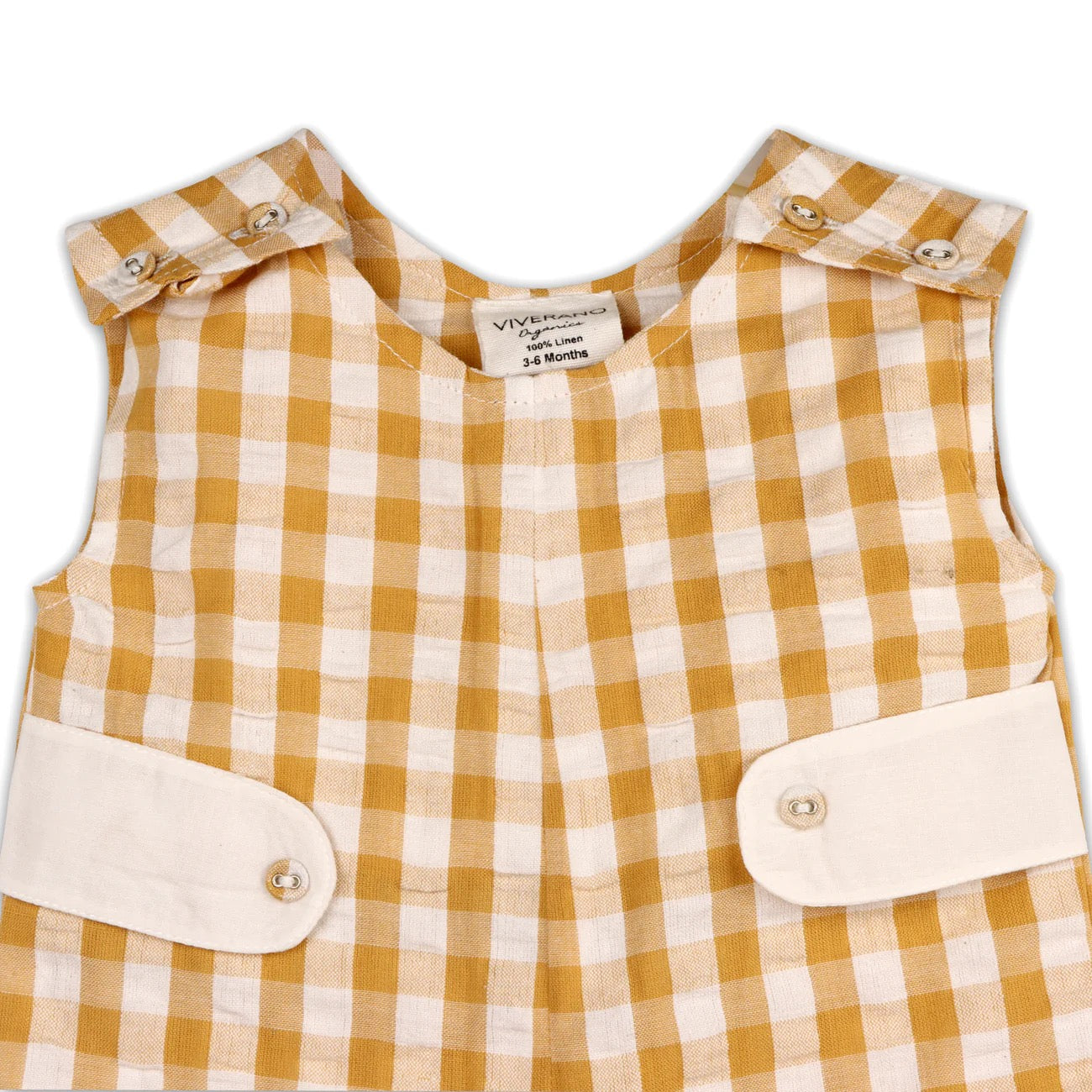 seersucker gingham short romper