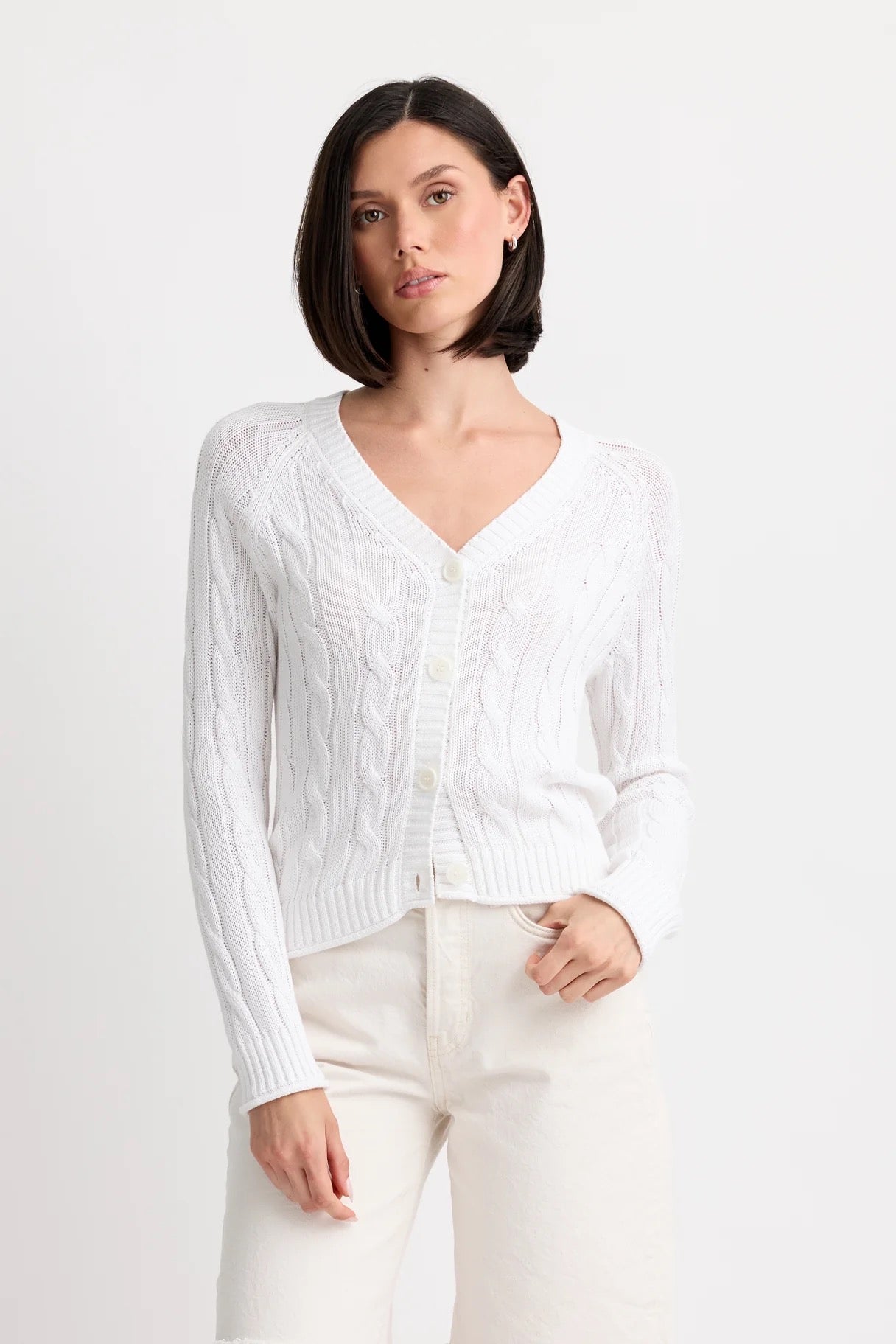 Raleigh Cable Cardigan