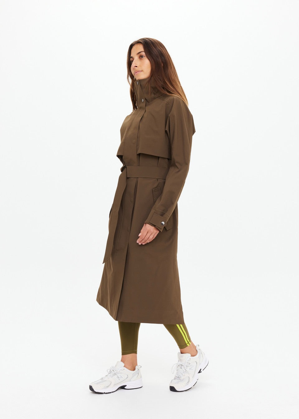 James Hooded Trench Coat
