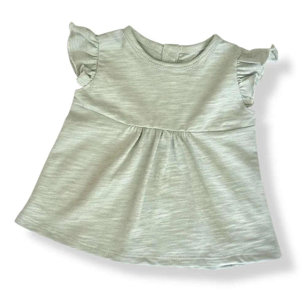 Flamé Flutter Top with matching bloomer short set