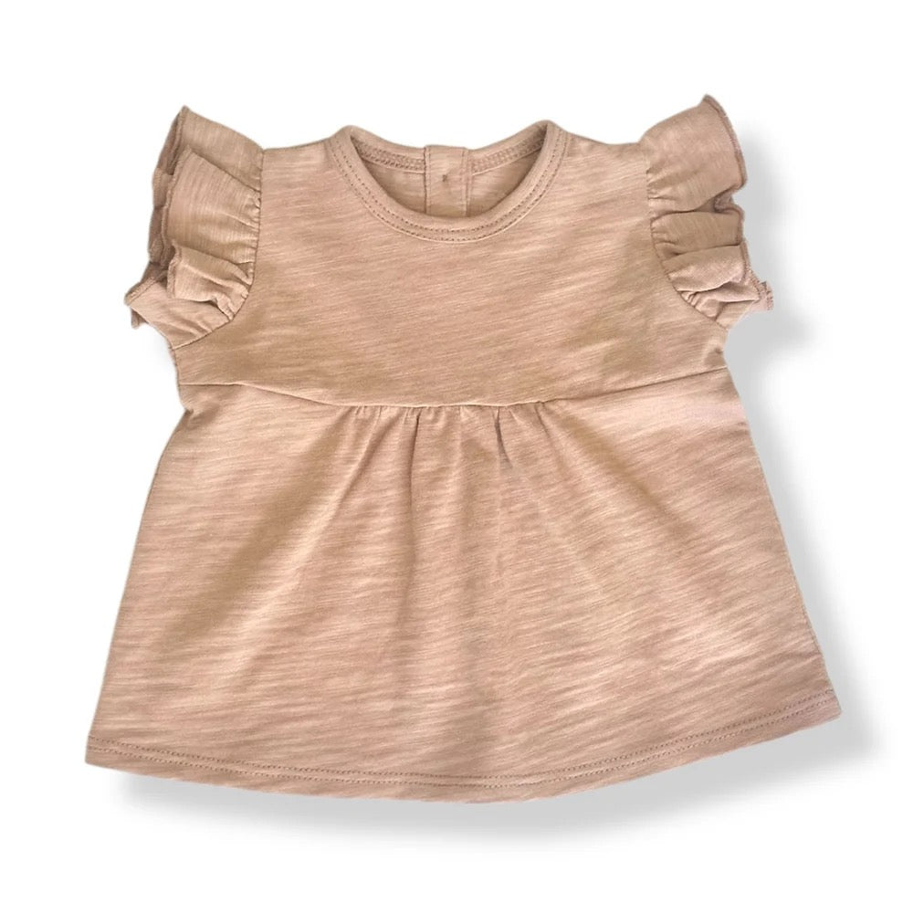 Flamé Flutter Top with matching bloomer short set