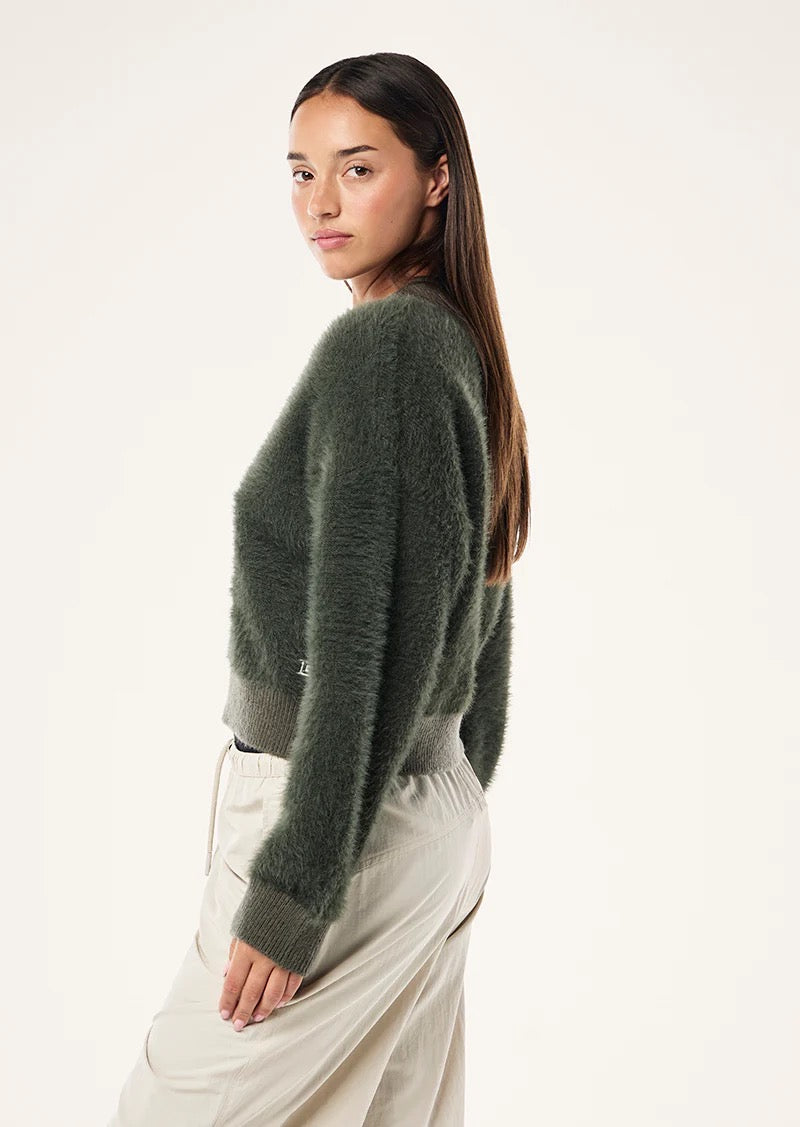 Greenpoint V neck knit sweater