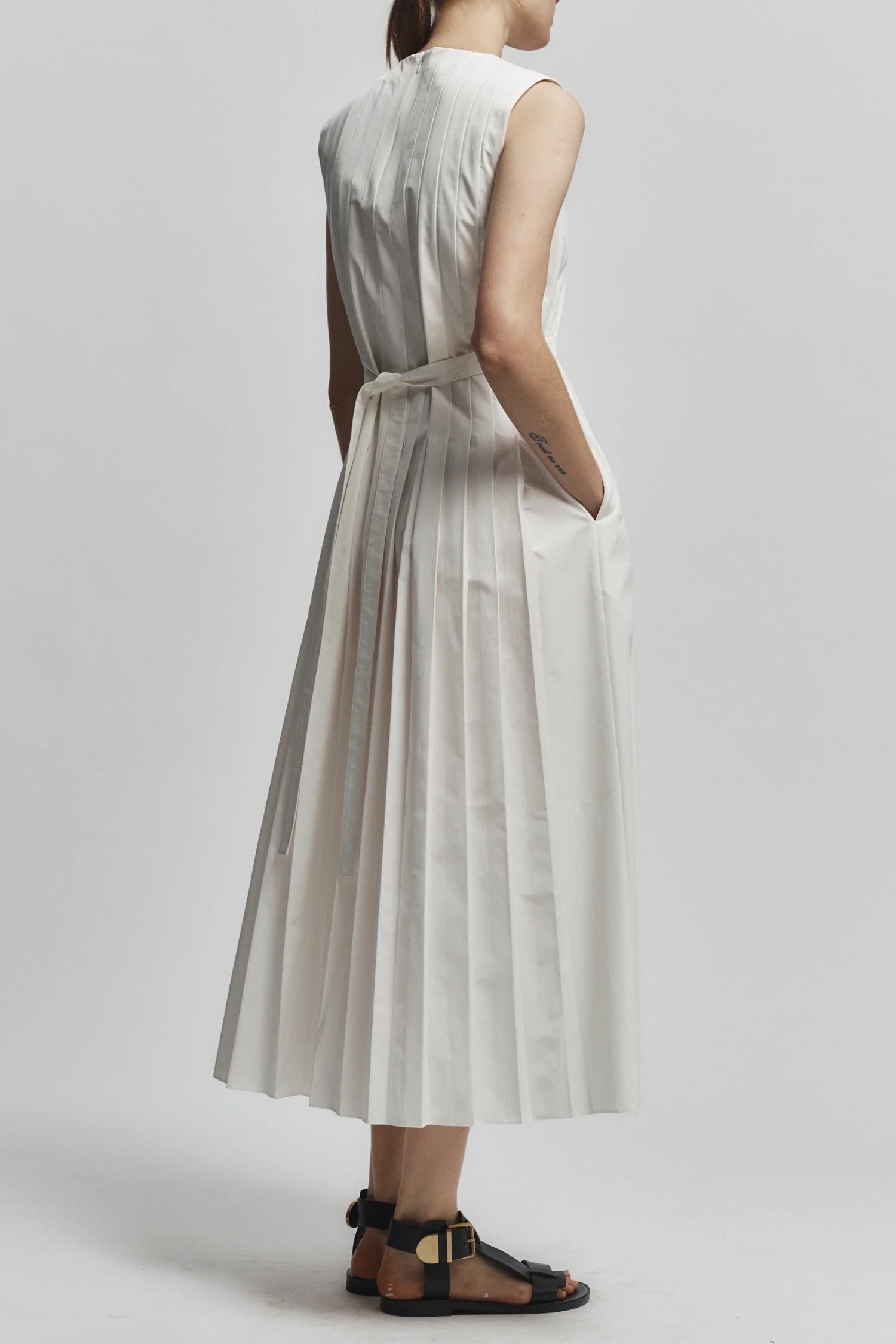Judson Pleated Maxi Dress