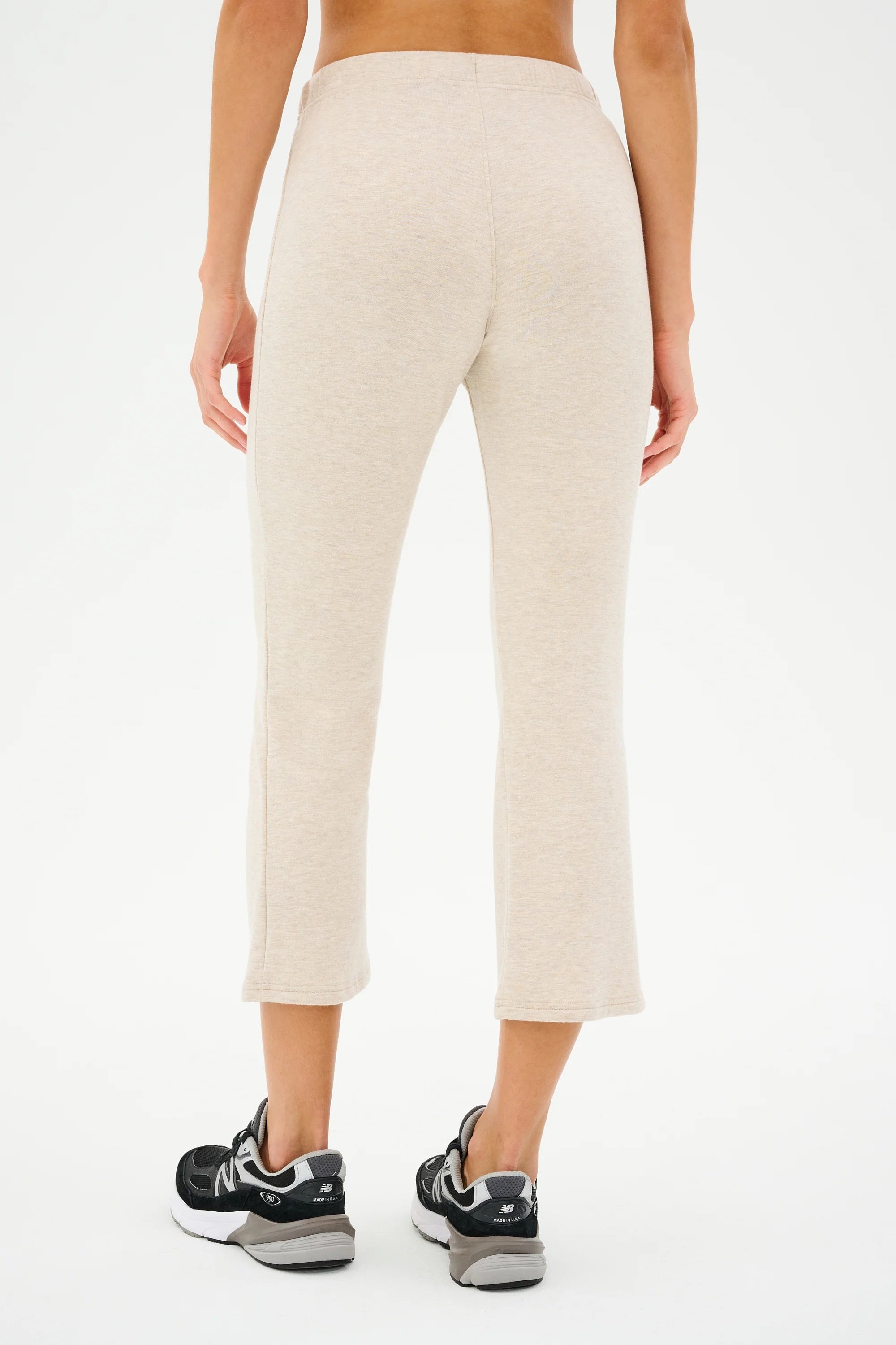BROOKS FLEECE CROPPED FLARE