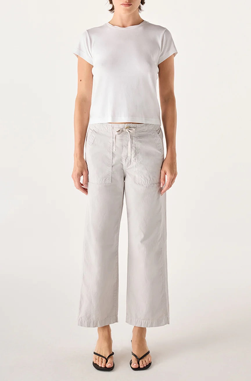 EASY DRAWSTRING SLOUCH CROP