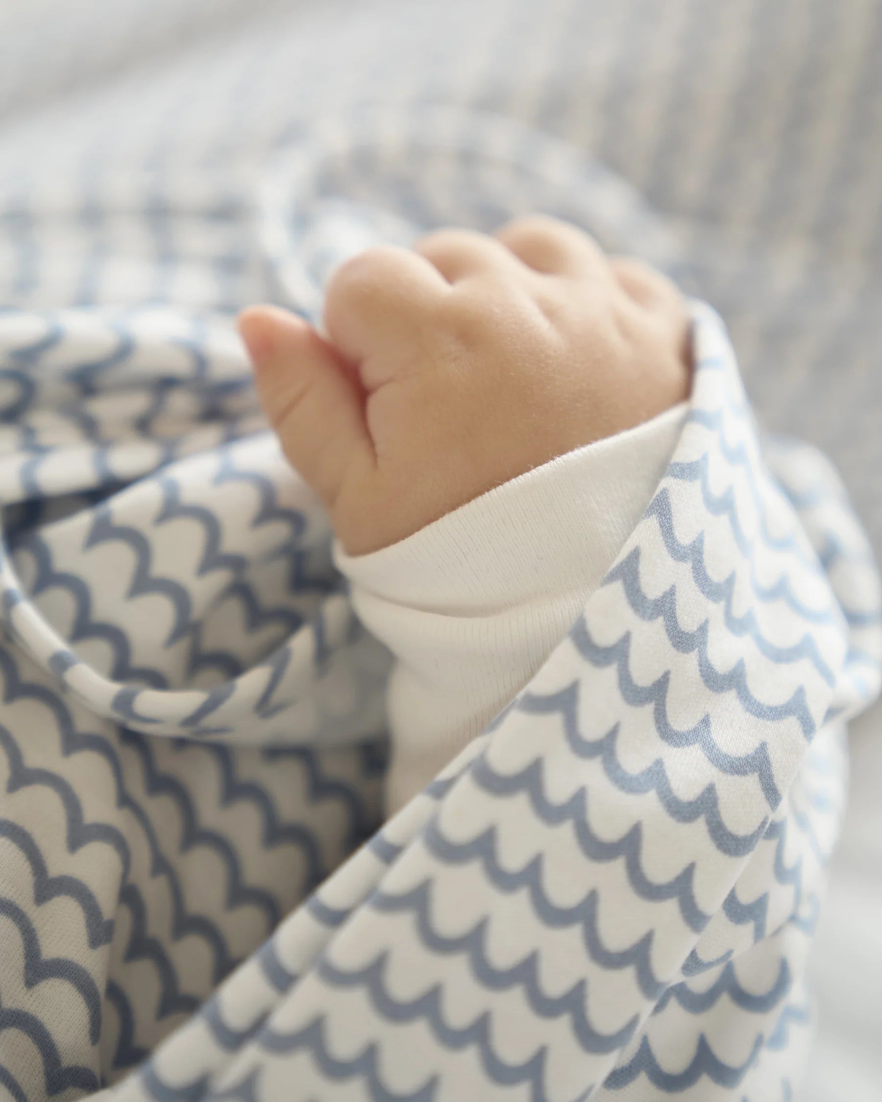 La Mer Pima Baby Blanket