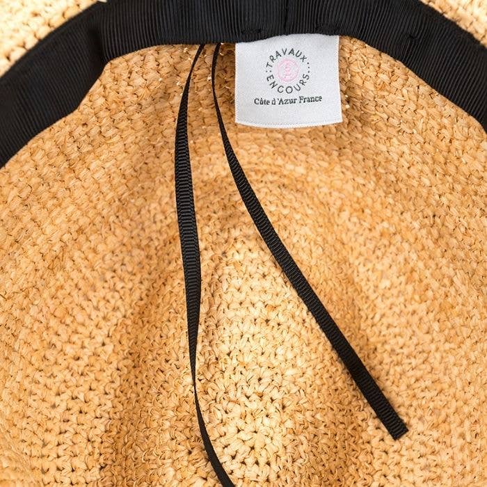 RAFFIA HAT