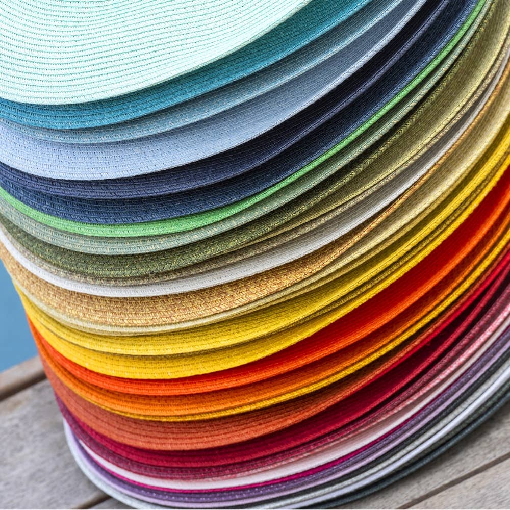 LEATHER TIE PAPER HAT