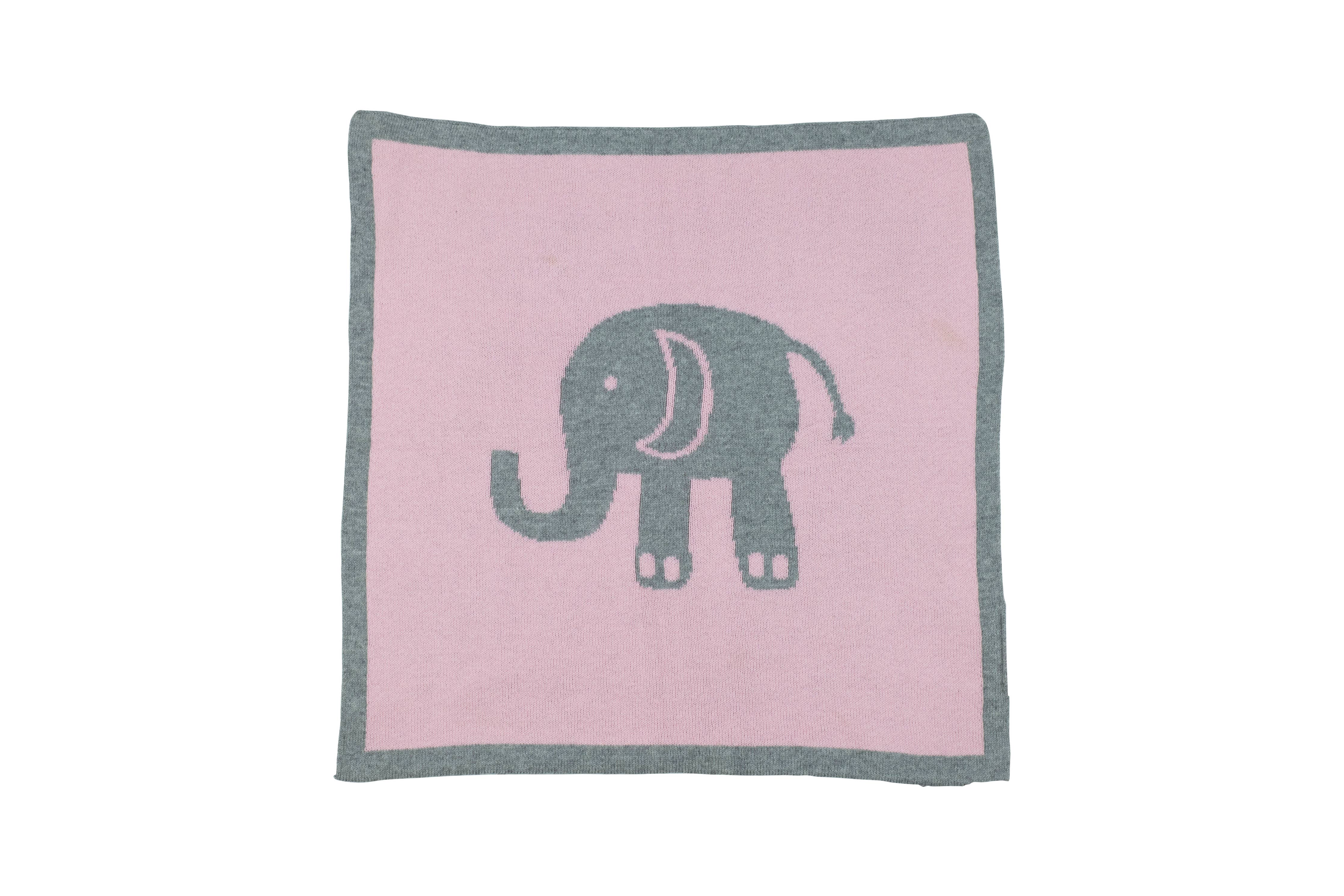 Elephant Love - Pink/Grey