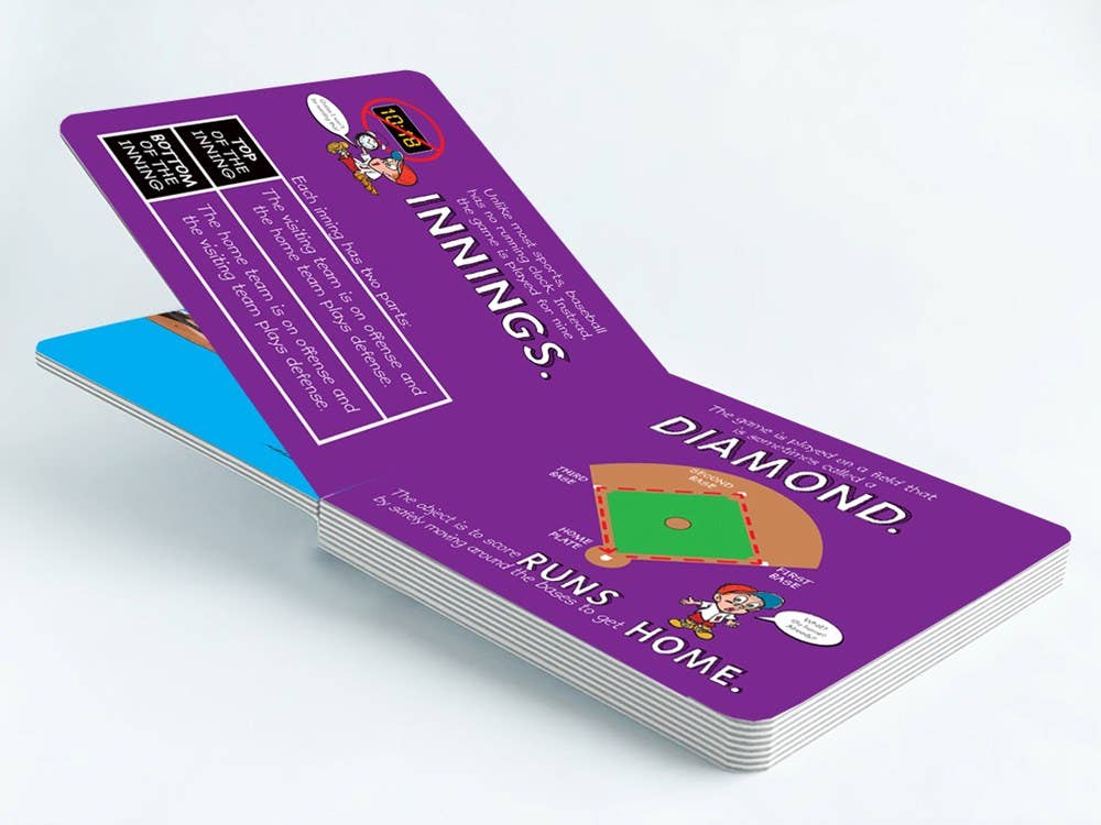 My First Book of Baseball (Board Book)