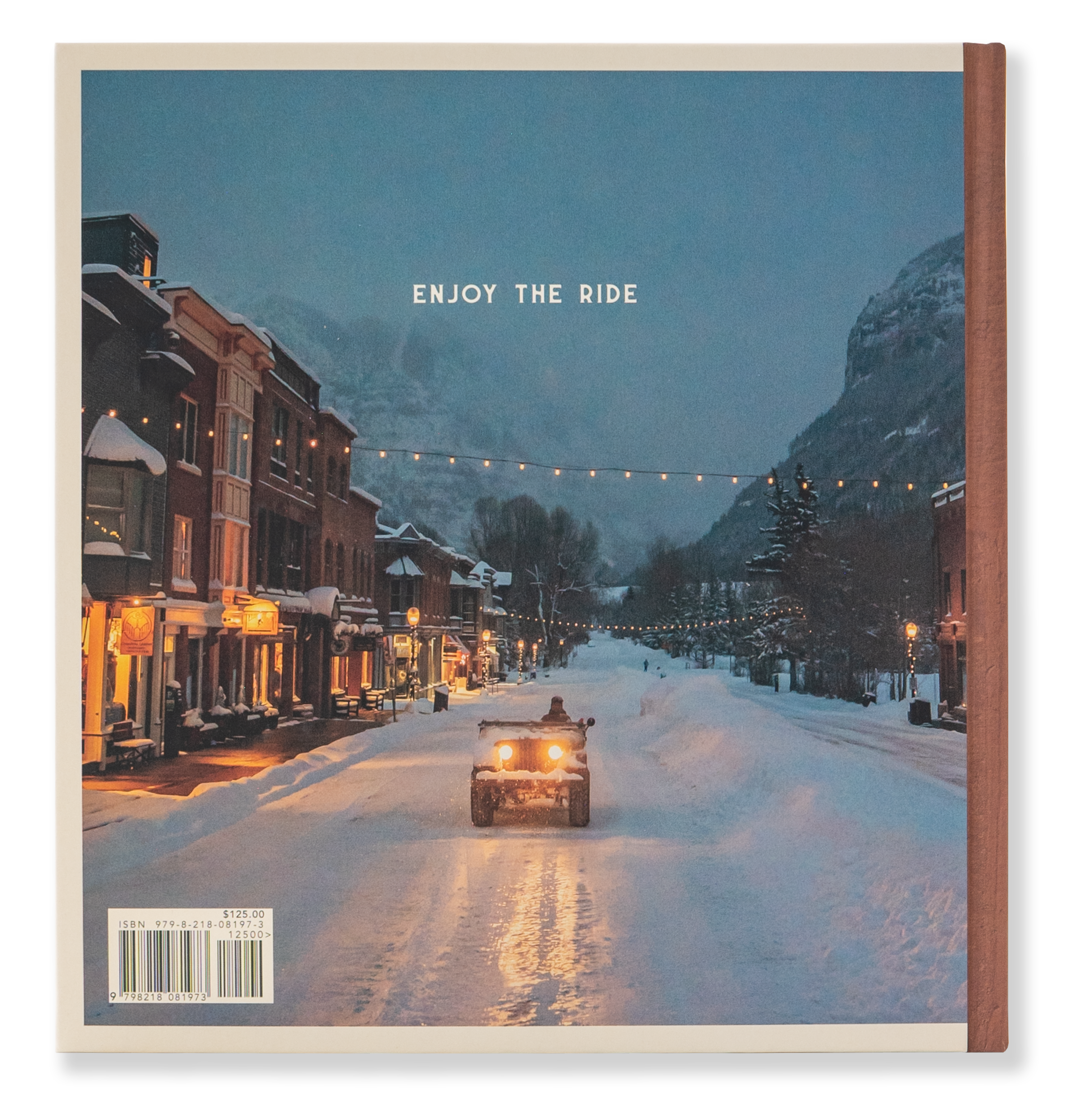Coffee table book Mountain Rides