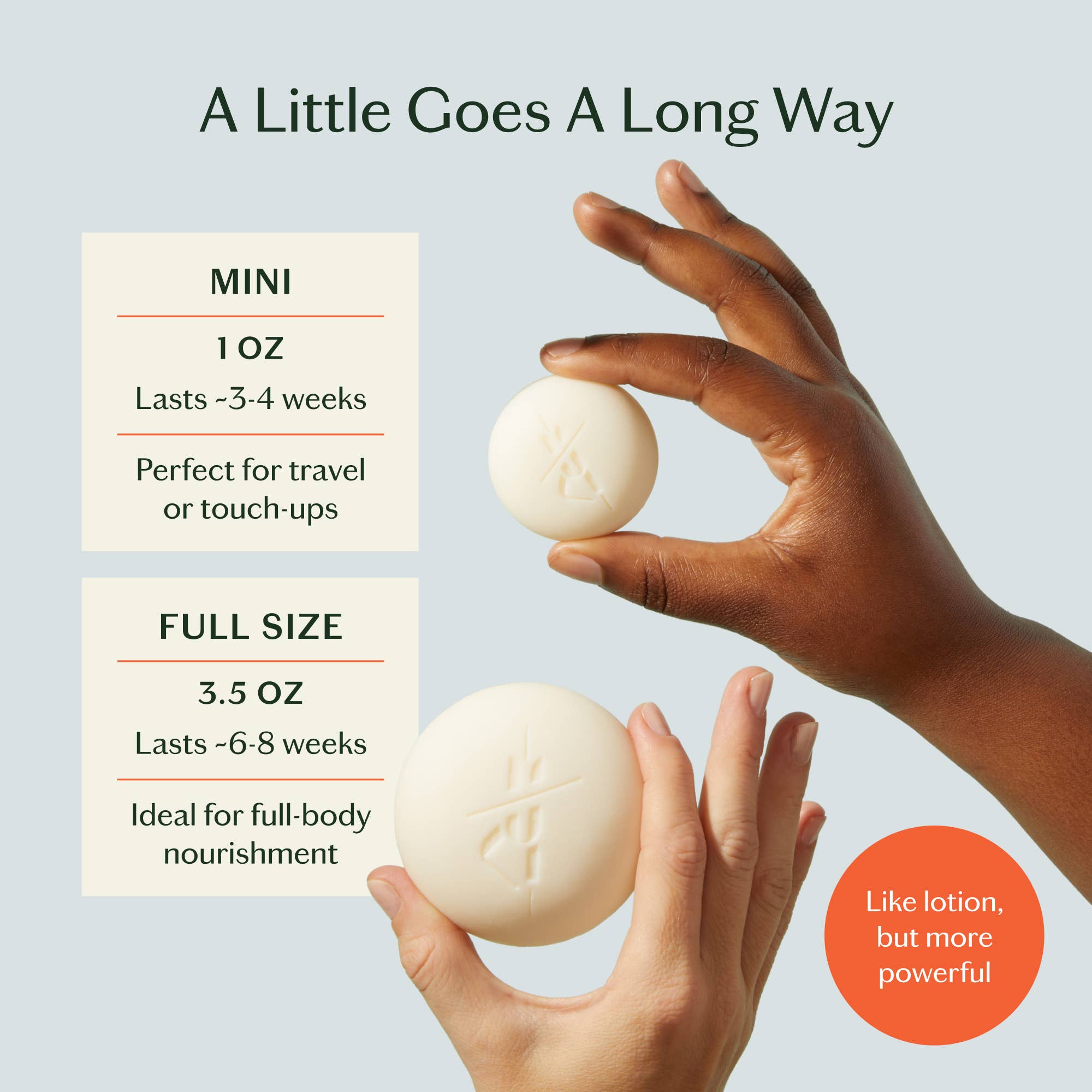 Unscented Stone | Deep Moisturizing Lotion Bar