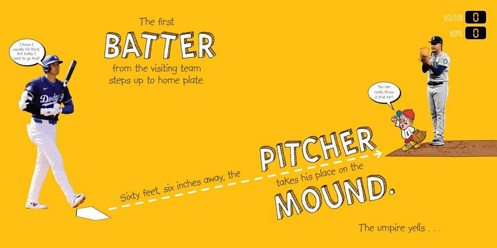 My First Book of Baseball (Board Book)