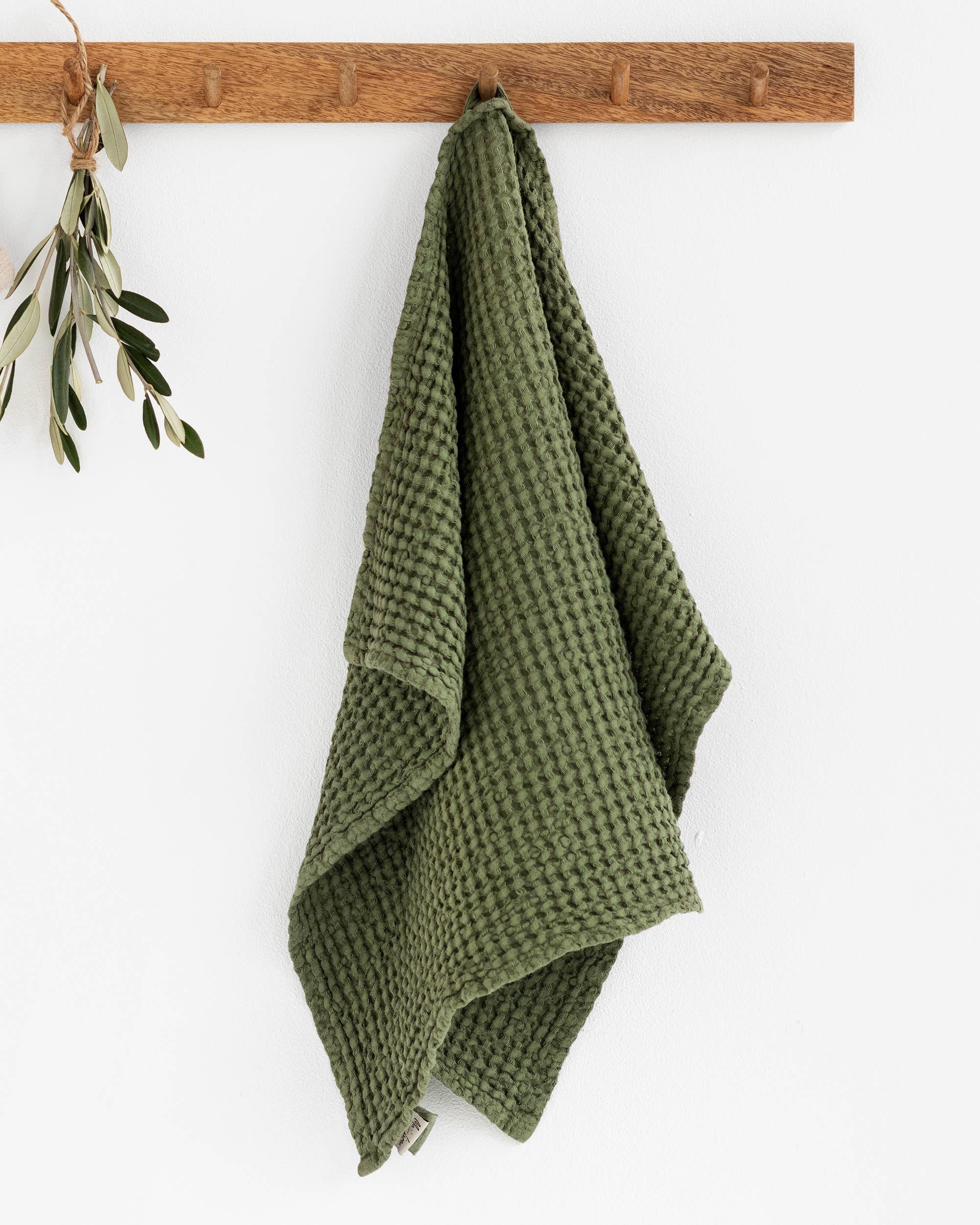 Waffle hand towel