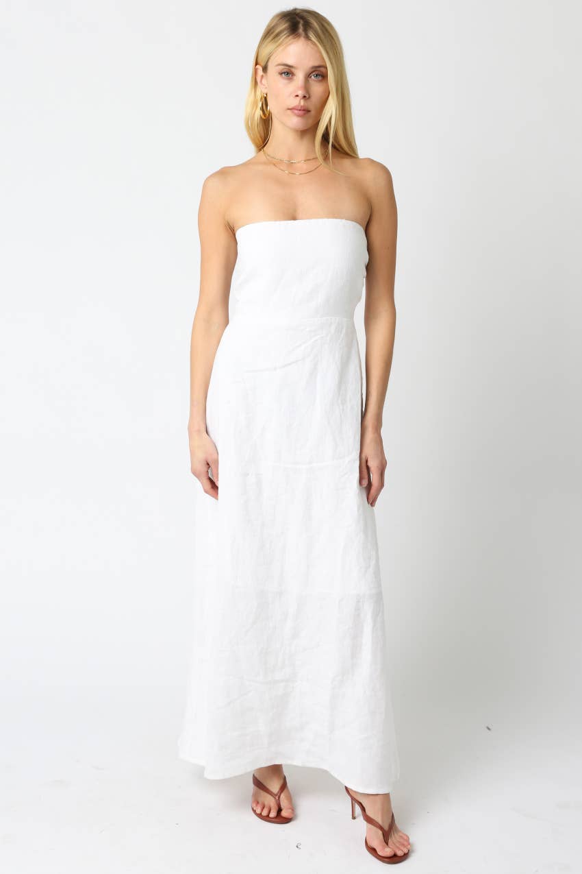 Irise Linen Maxi Dress