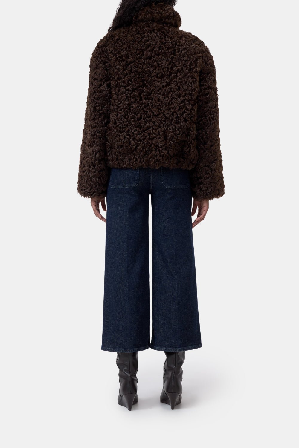 Fake fur jacket