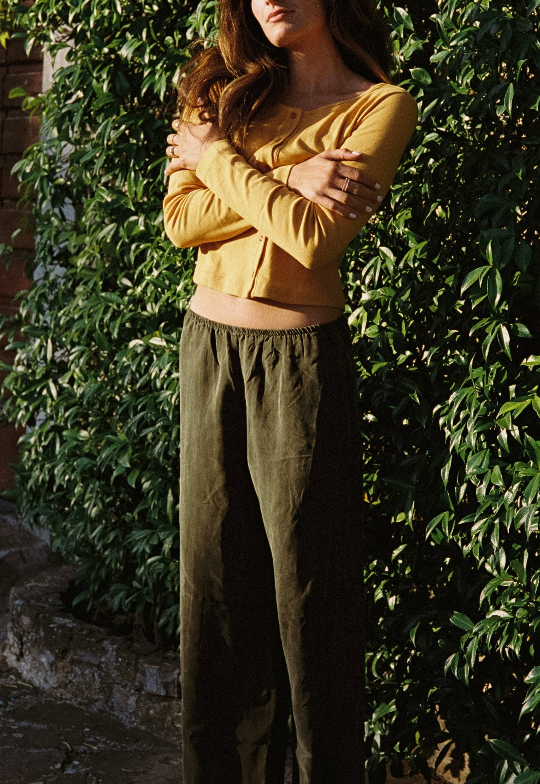Twisted Cupro Pant