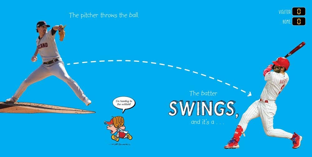 My First Book of Baseball (Board Book)