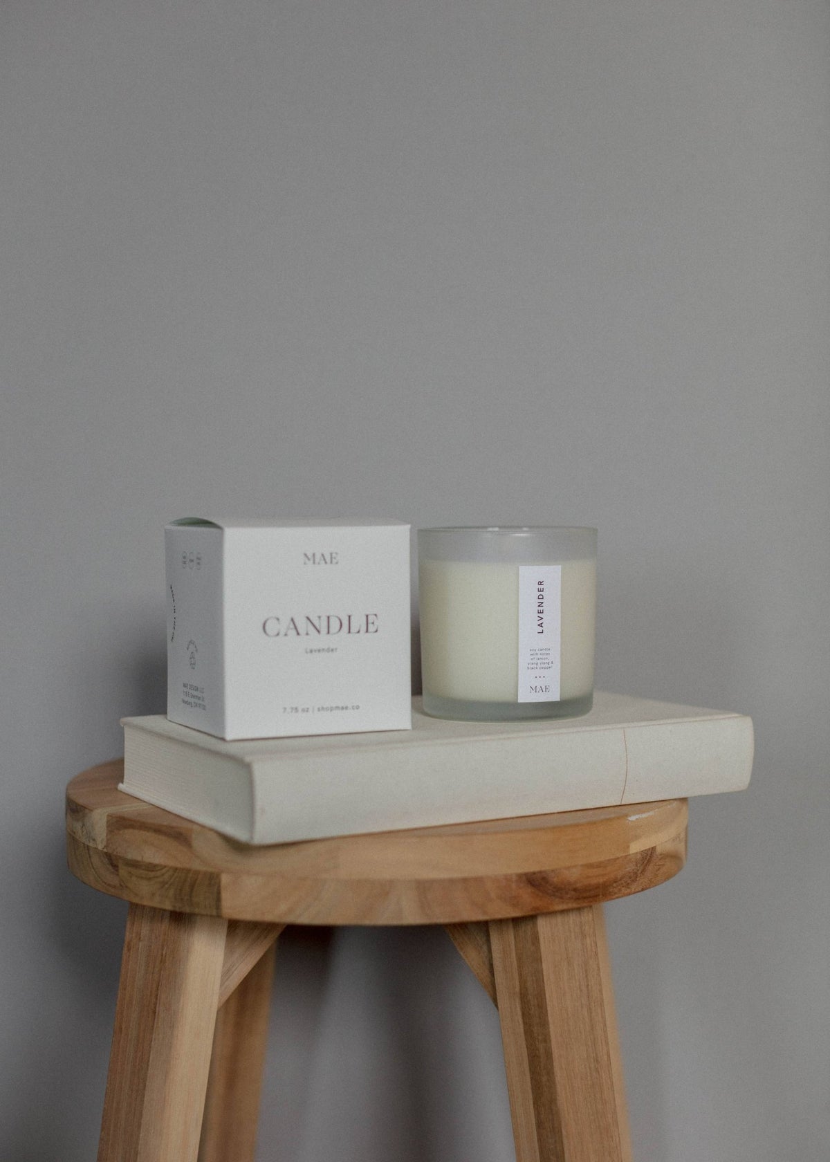 Lavender Candle - 100% Soy and Essential Oils (Hand Poured)