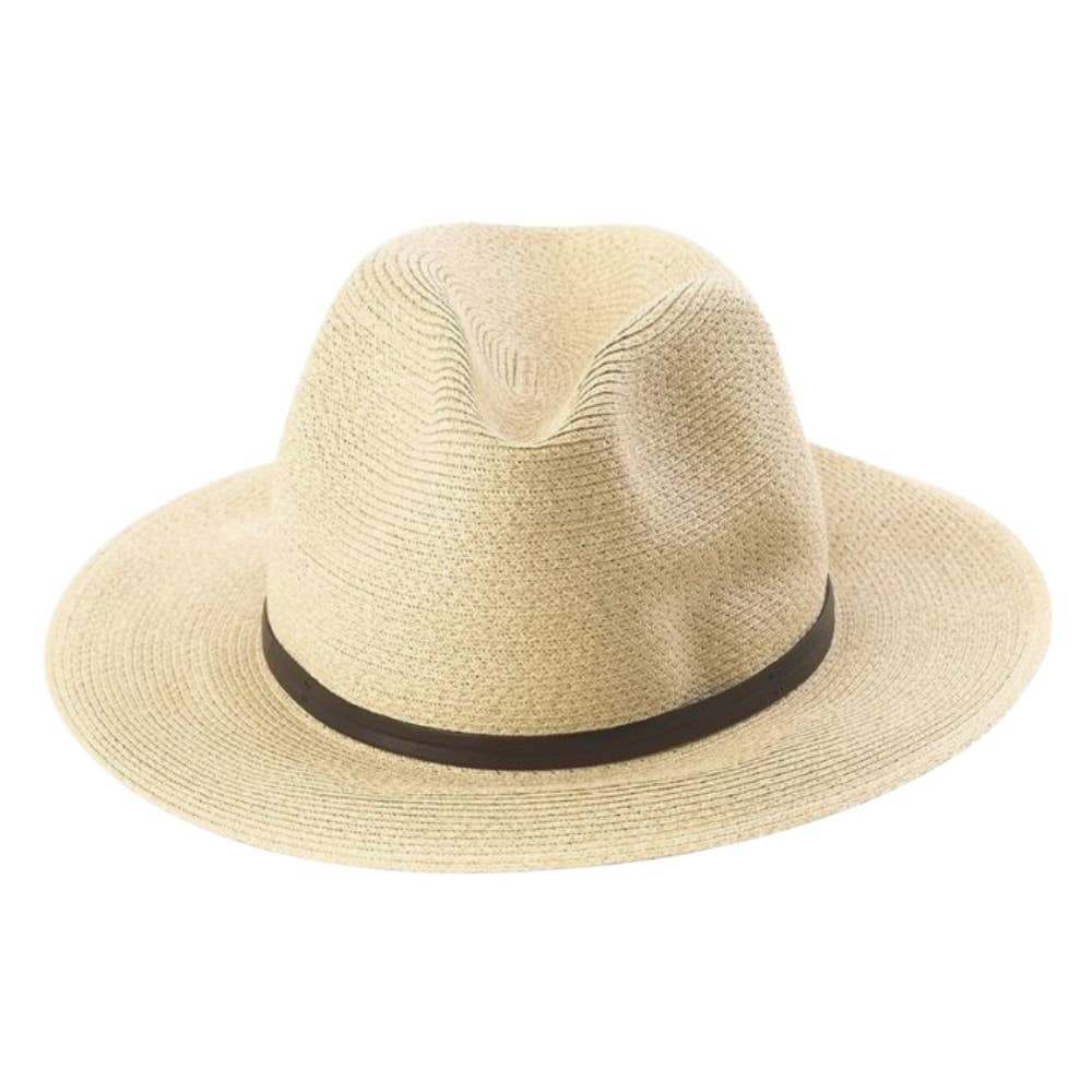 LEATHER TIE PAPER HAT