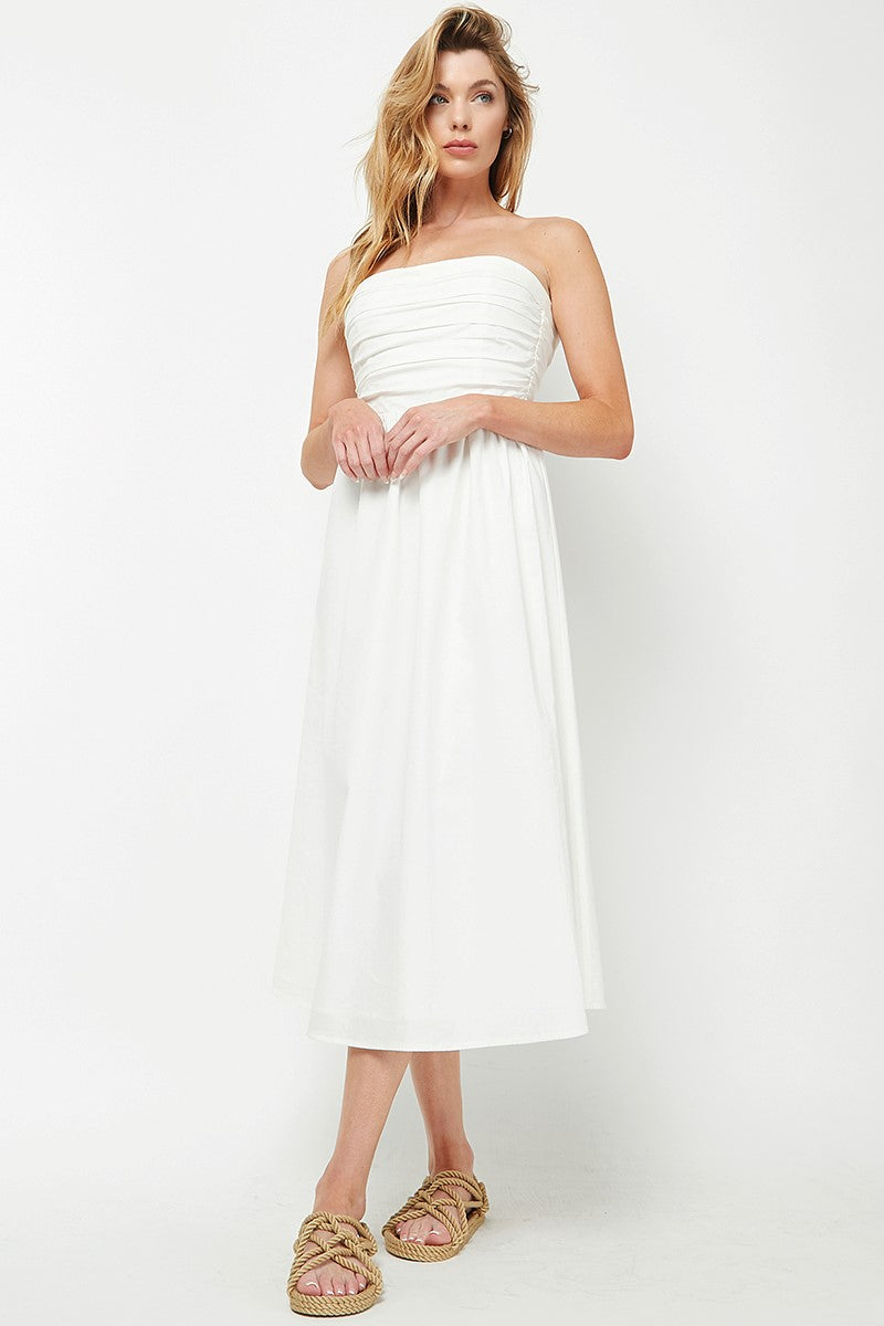 Tube cotton Maxi dress